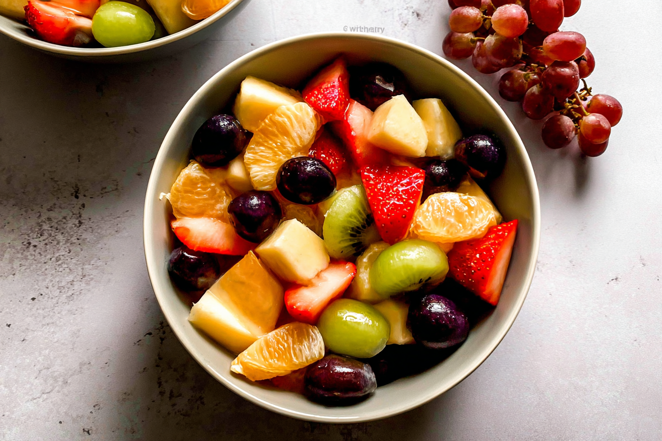 Easy Fruit Salad Recipe 6 Fruit Salad