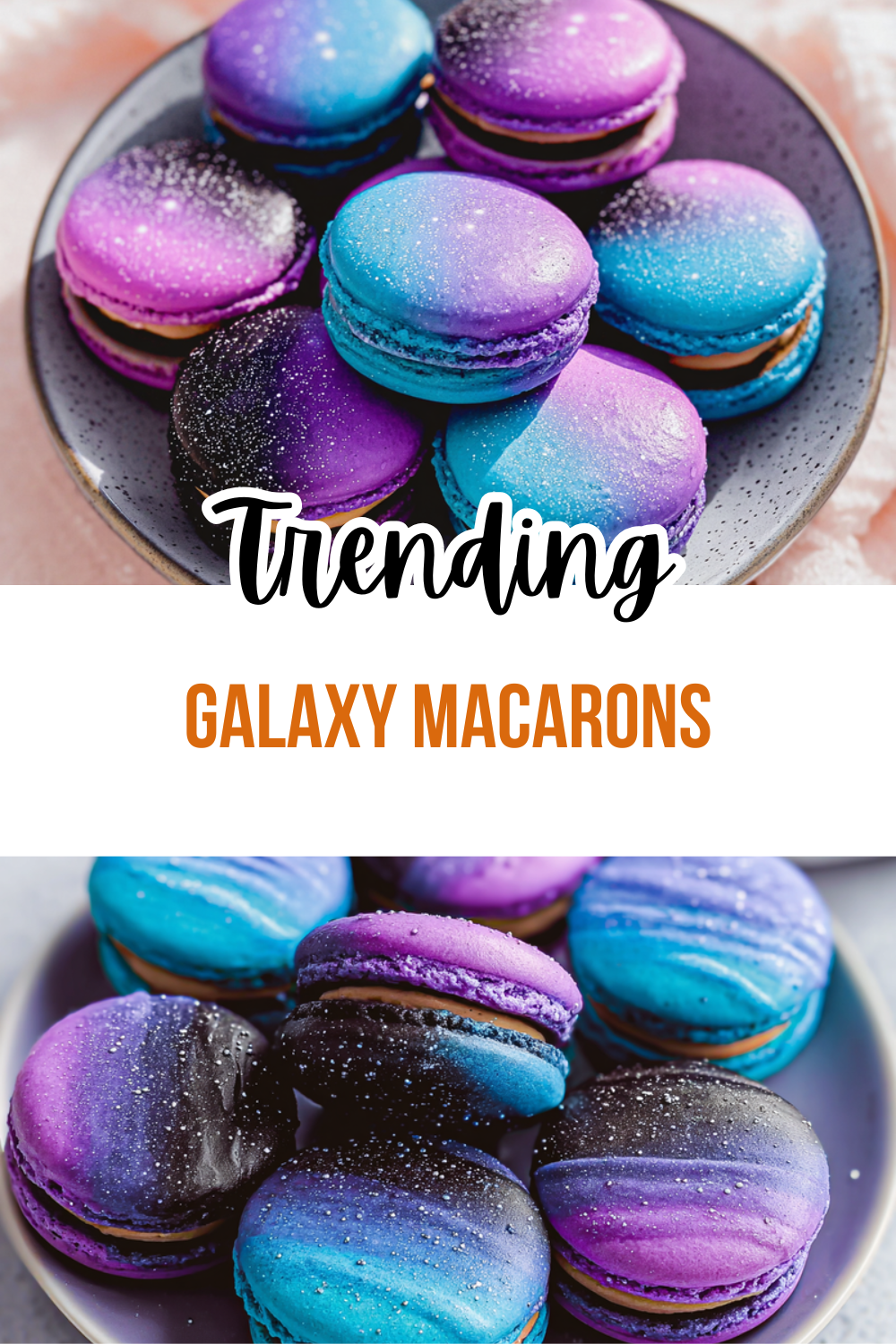 Galaxy Macarons Recipe: Stunning Swirled Space Cookies 7 Galaxy Macarons