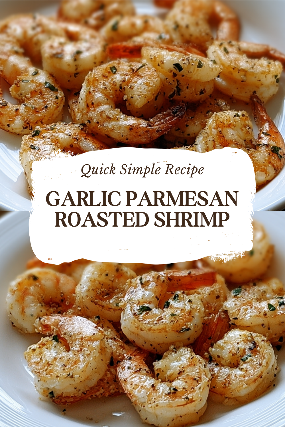 Garlic Parmesan Roasted Shrimp
