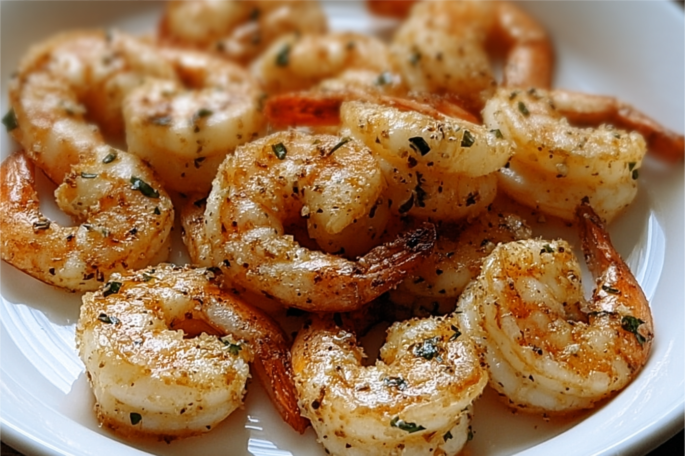 Garlic Parmesan Roasted Shrimp