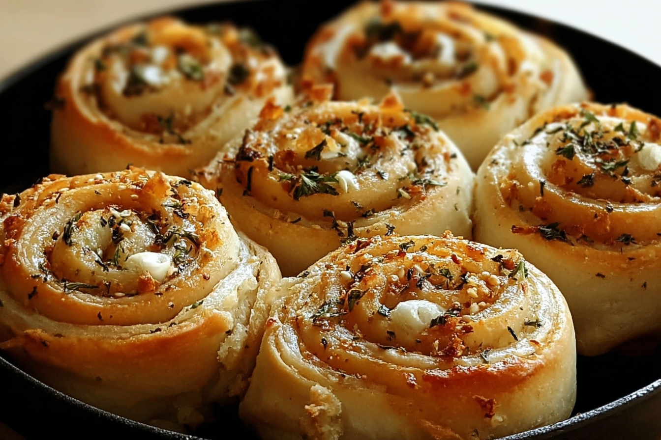 Garlic Swirl Rolls