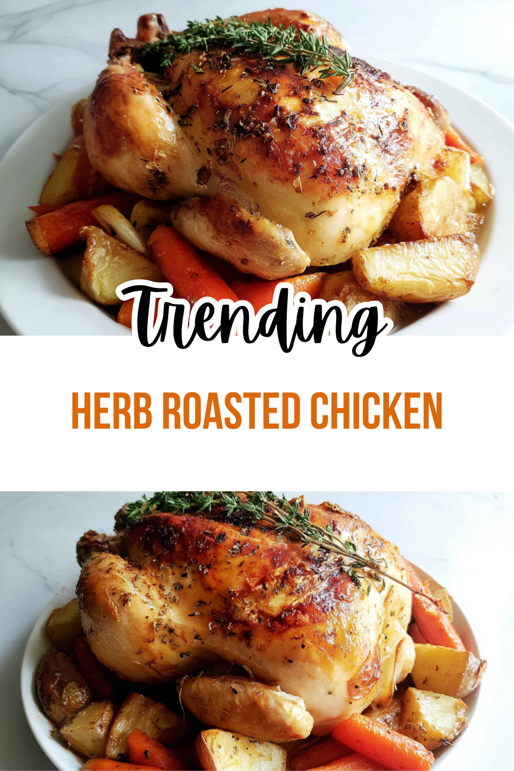 Easy Herb Roasted Chicken Recipe 4 Herb Roasted Chicken