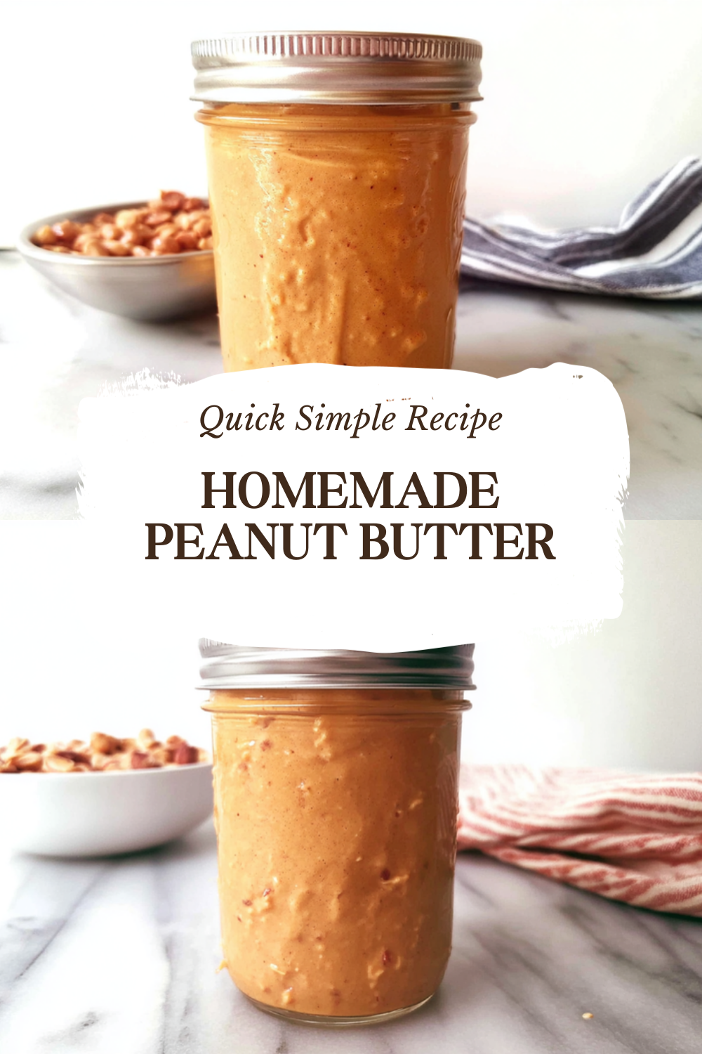 Homemade Peanut Butter Recipe Easy Creamy Spread 4 Homemade Peanut Butter
