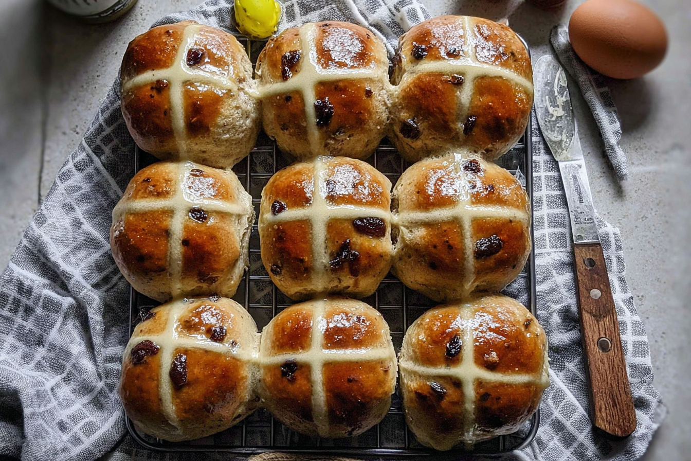 Hot Cross Buns Recipe: Soft Spiced Buns For Easter 6 Hot Cross Buns