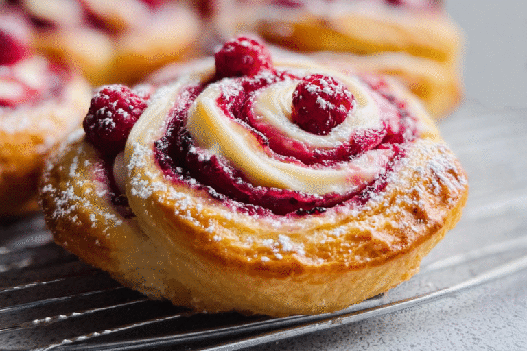 Lagkagesnegle Raspberry Swirls Vanilla Pastry Cream 25.Png