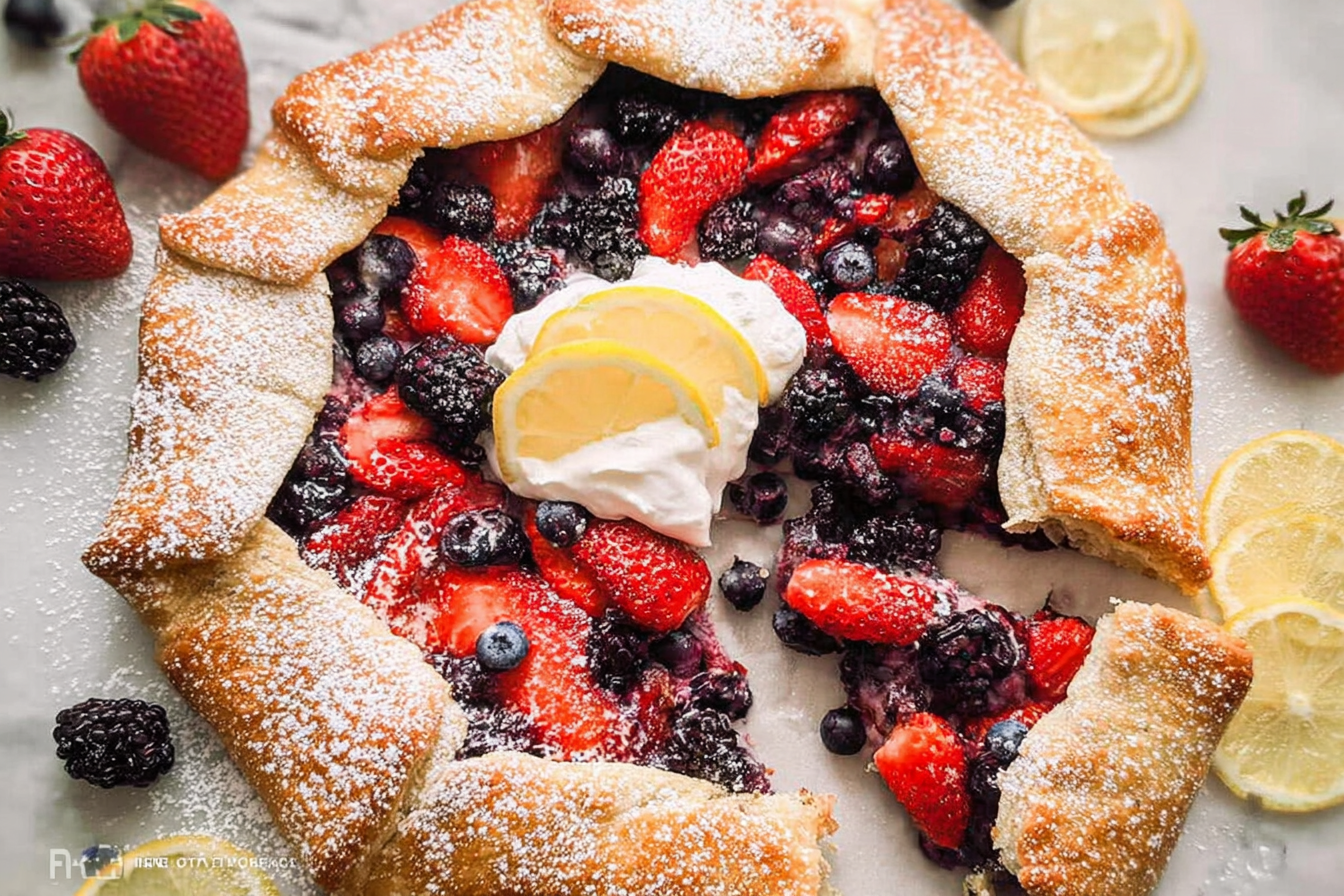 Mixed Berry Galette Recipe 6 Mixed Berry Galette