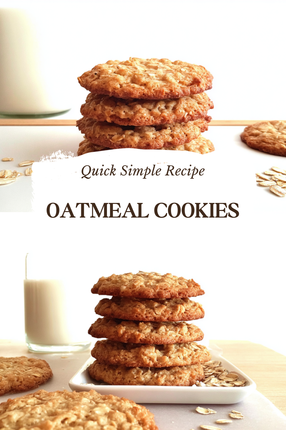 Oatmeal Cookies Recipe Soft Chewy Classic 7 Oatmeal Cookies