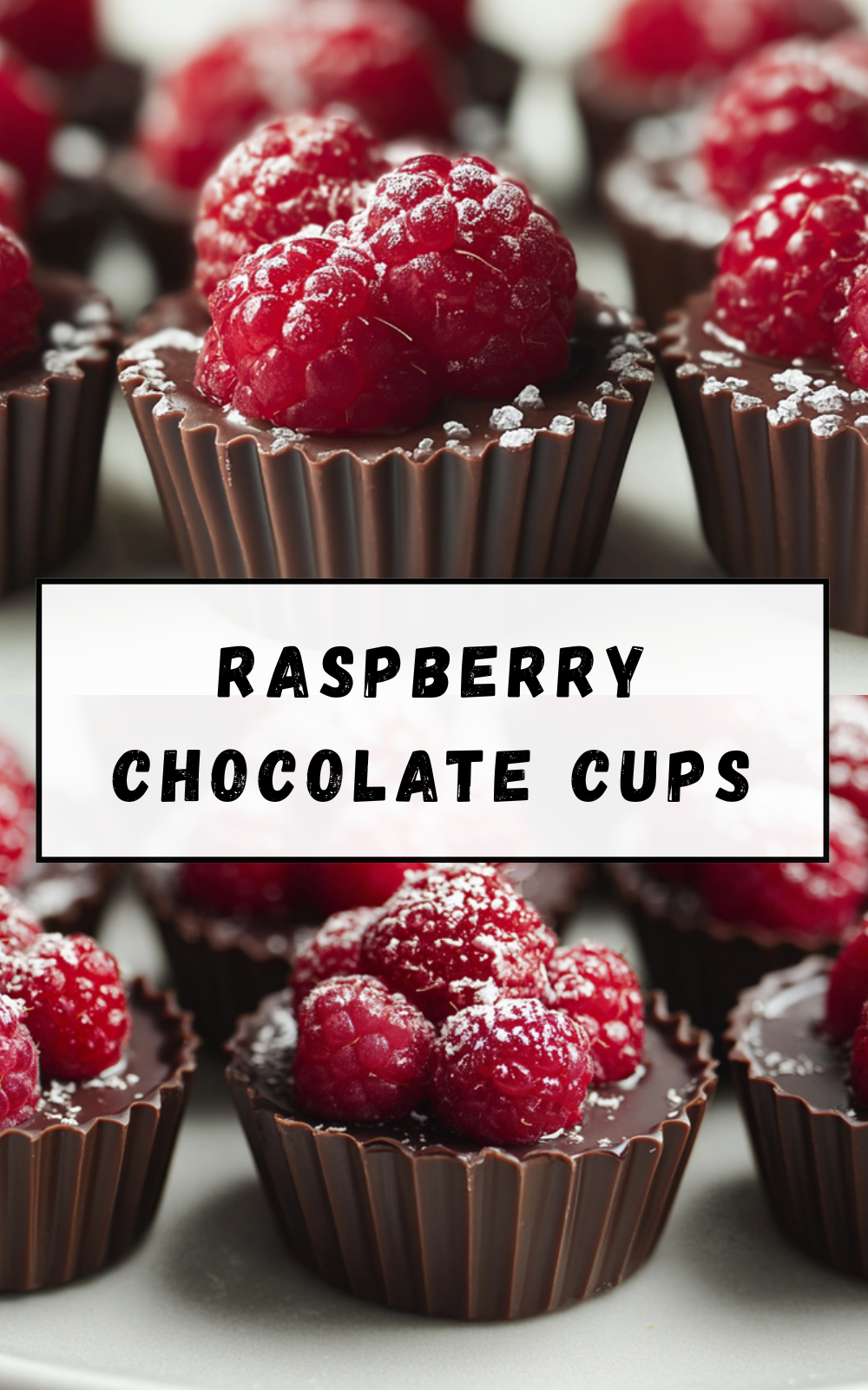 Chocolate Raspberry Cups Easy Homemade Recipe 7 Raspberry Chocolate Cups