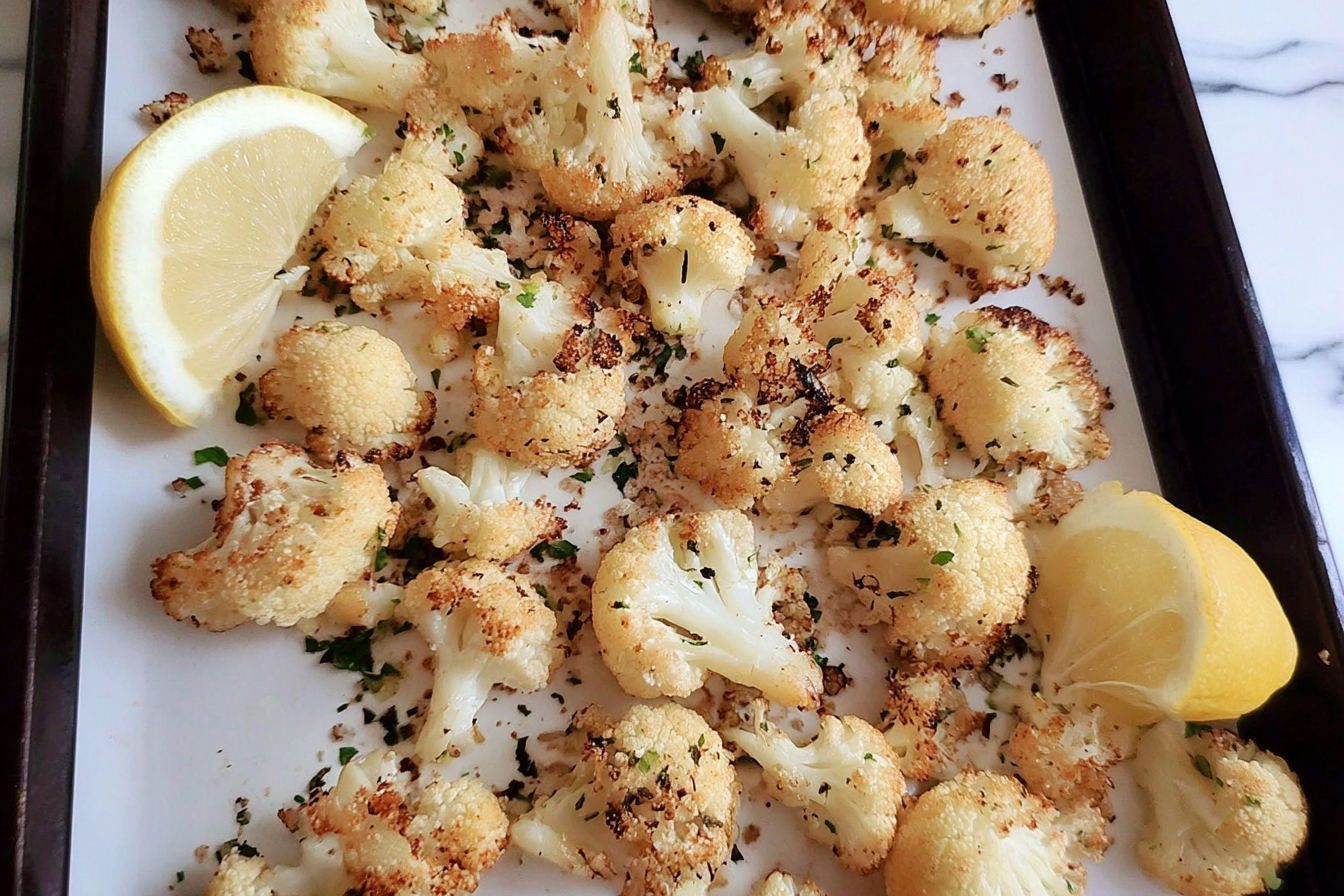 Oven Roasted Cauliflower: Quick Easy Recipe 6 Roasted Cauliflower