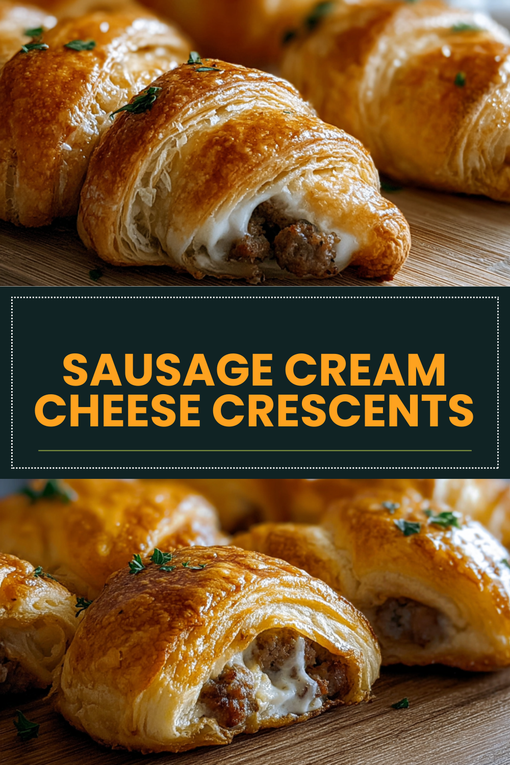 Sausage Cream Cheese Crescents