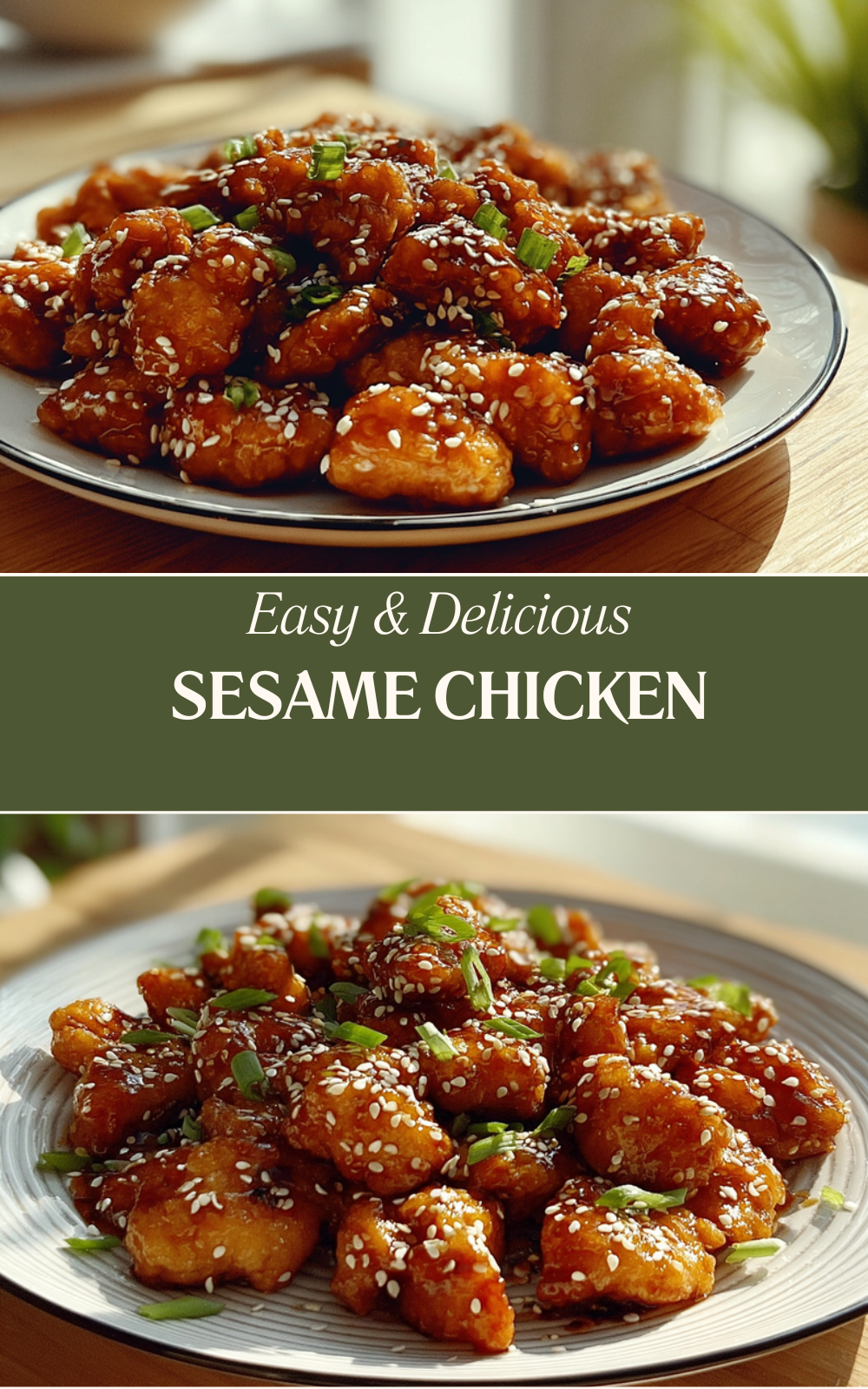 Sesame Chicken Recipe 7 Sesame Chicken