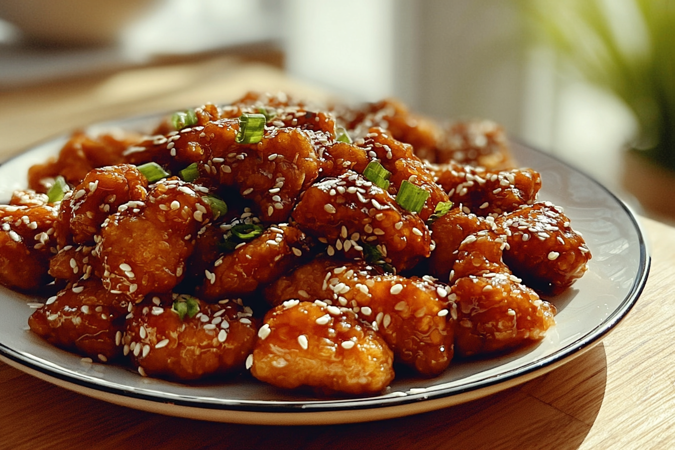 Sesame Chicken Recipe 6 Sesame Chicken