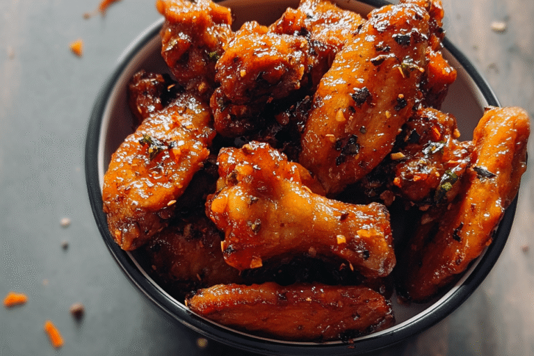 Spicy Orange Chicken Wings 12.Png