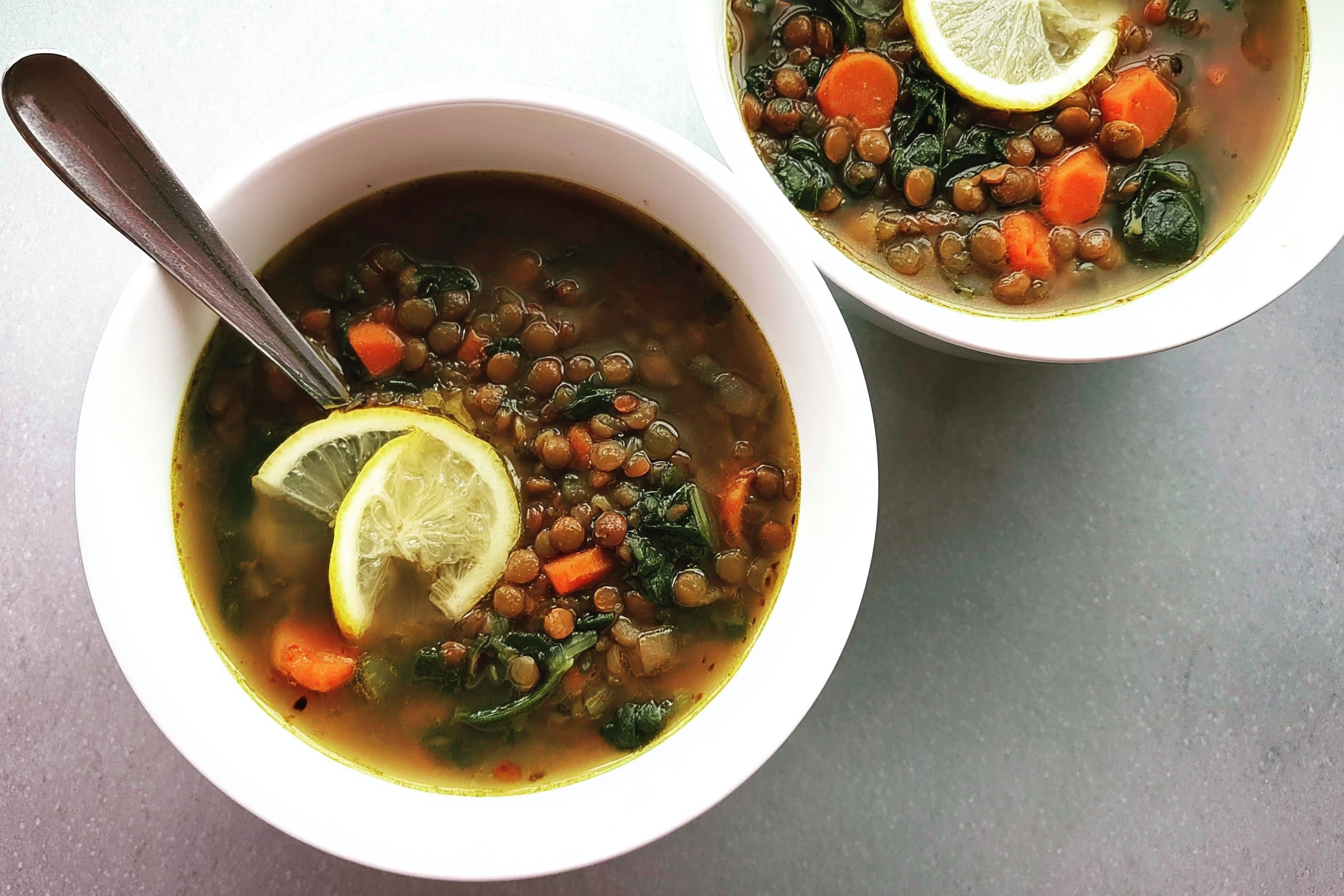 Spinach Lentil Soup
