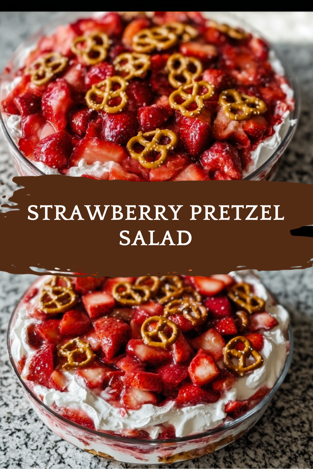 Strawberry Pretzel Salad Recipe Easy No Bake Dessert 7 Strawberry Pretzel Salad