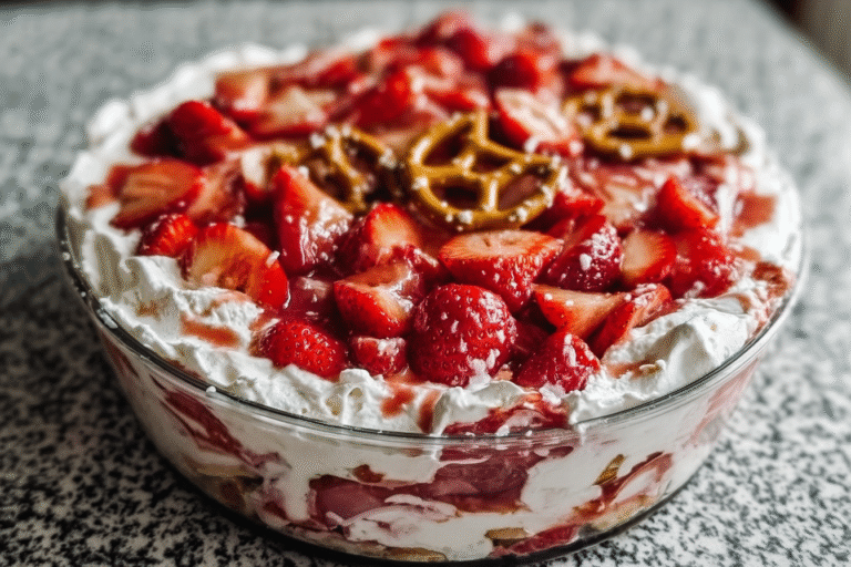Strawberry Pretzel Salad 85.Png