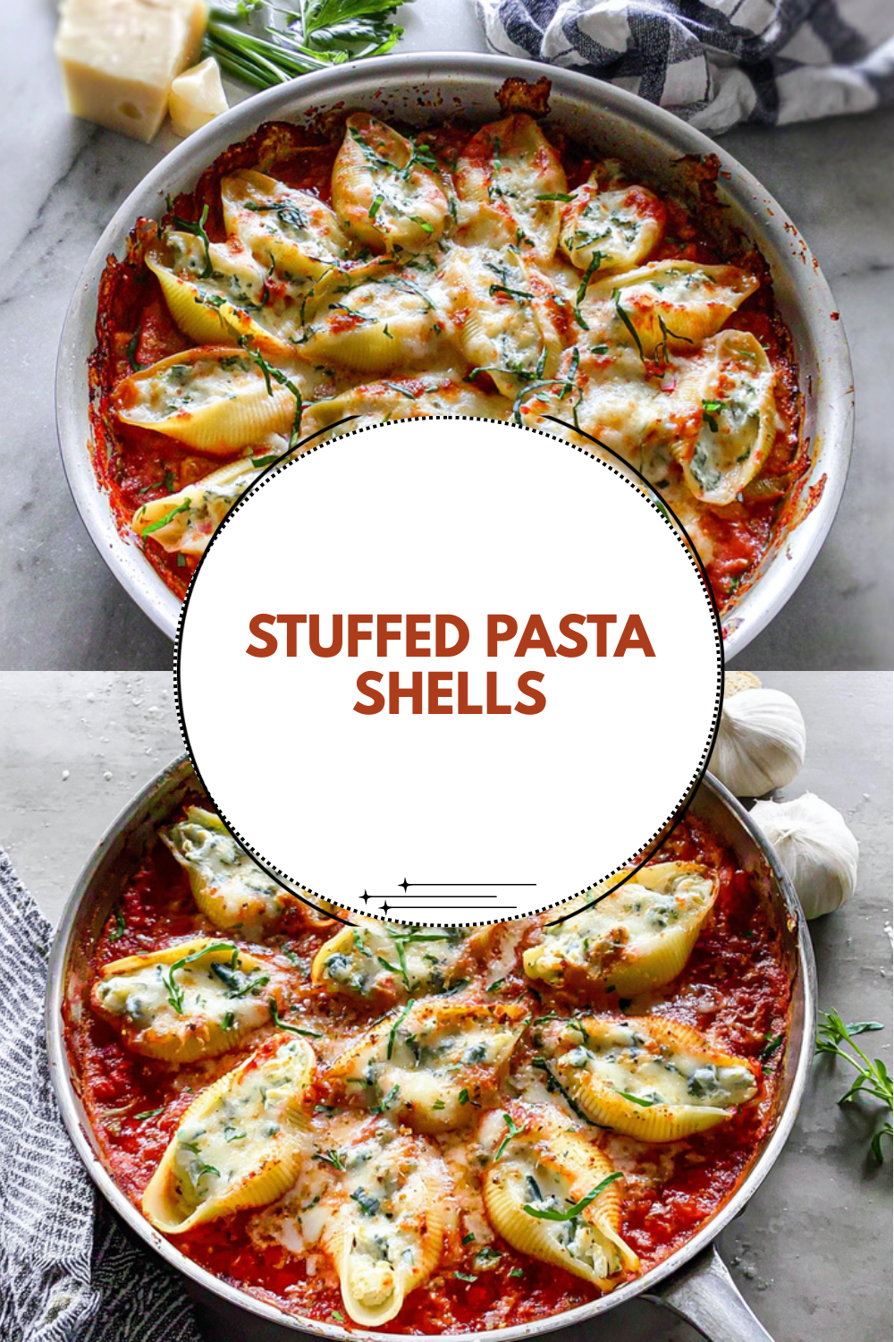 Stuffed Shells Recipe Easy Cheesy Family Favorite 7 Stuffed Pasta Shells