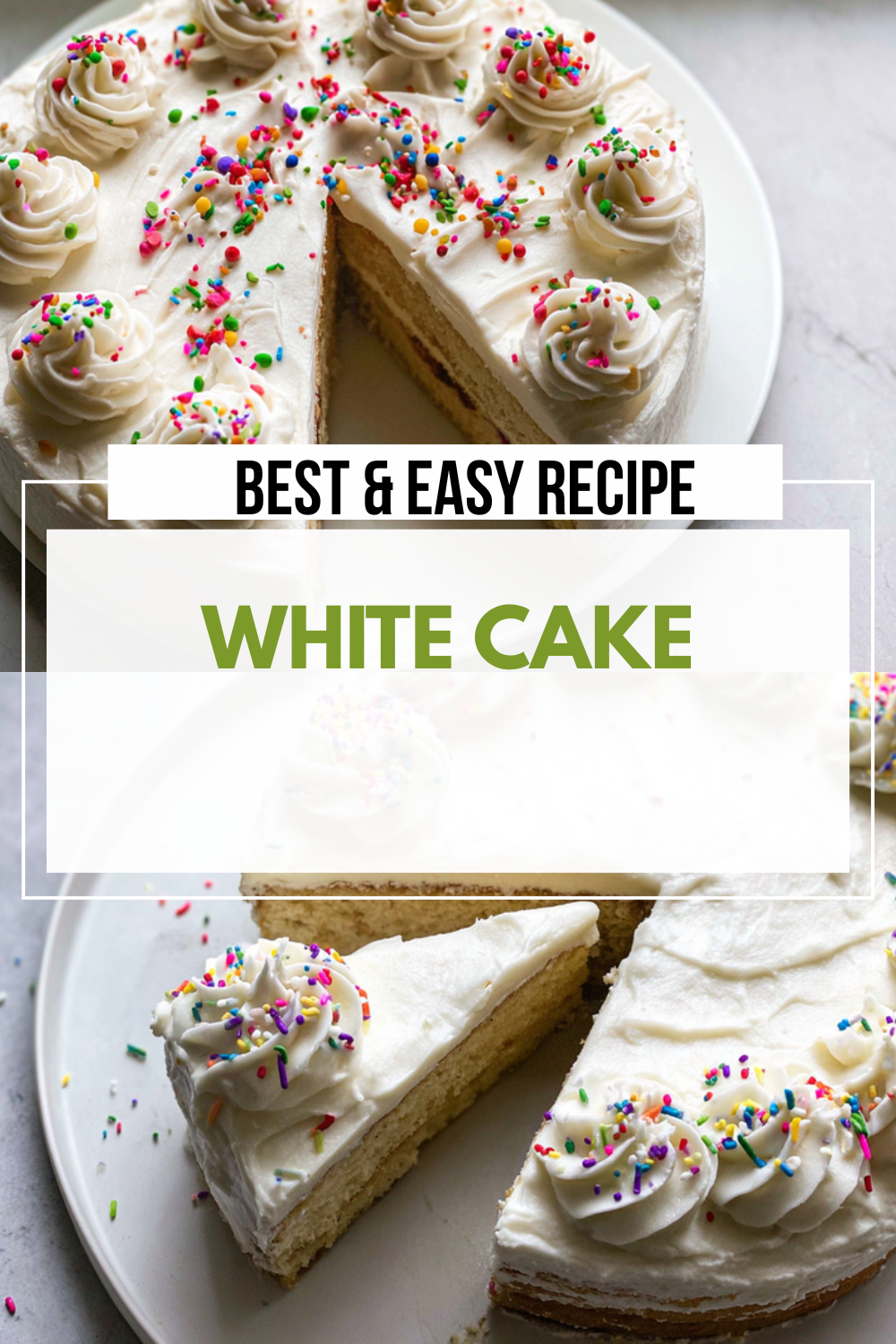 White Cake Recipe Moist Fluffy Easy From Scratch 7 White Cake