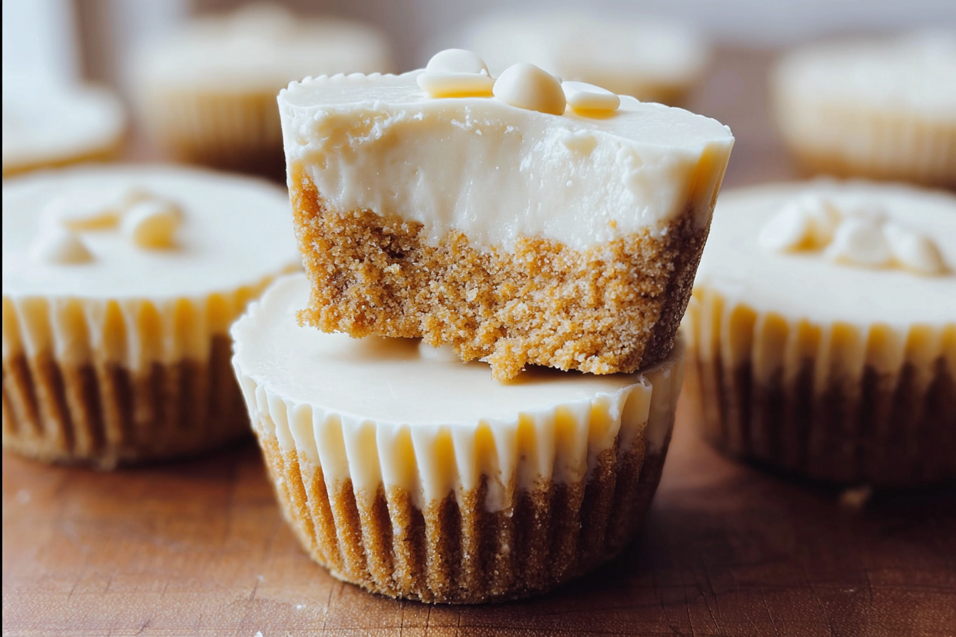 White Chocolate Pumpkin Cups