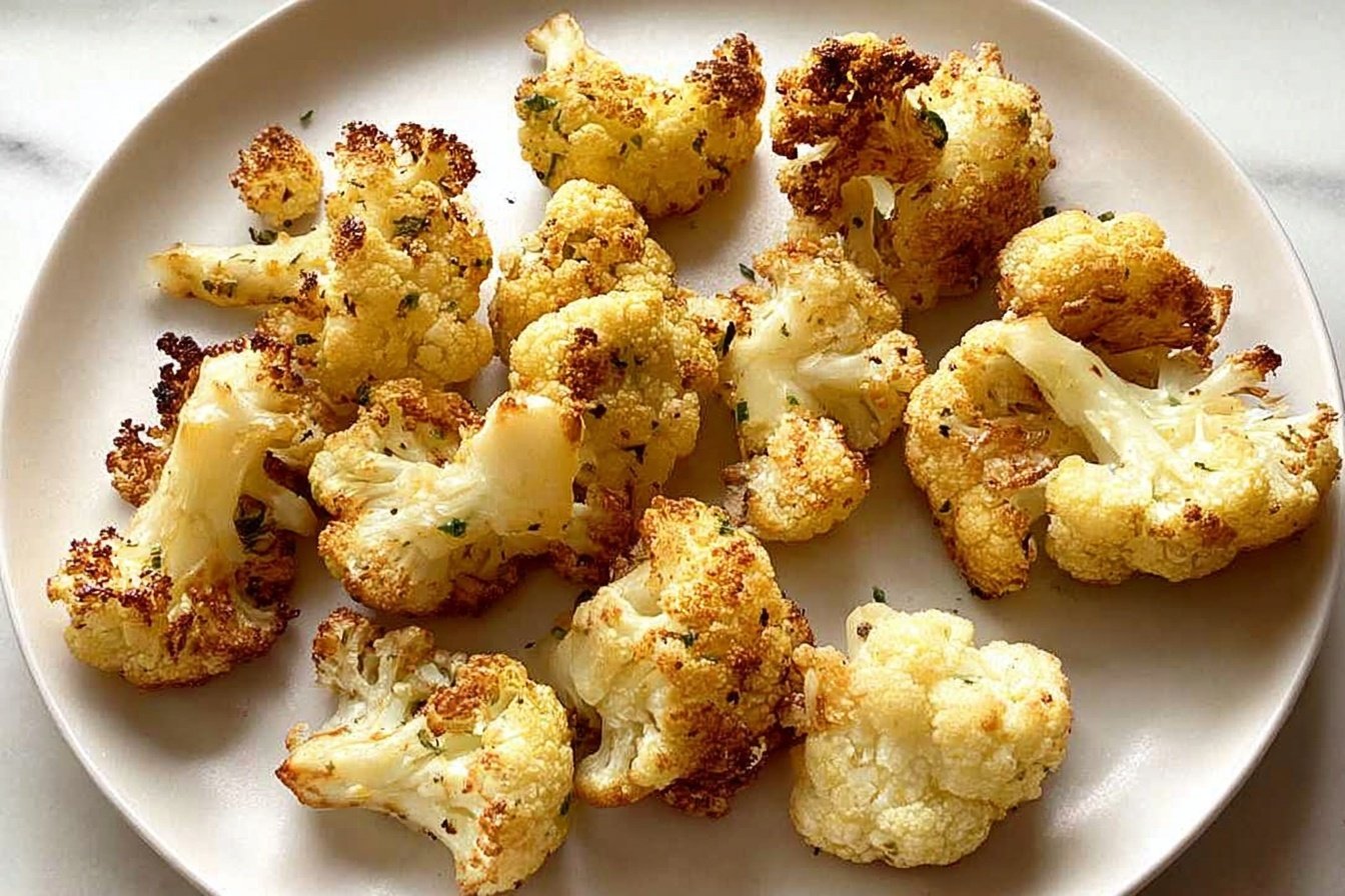 Air Fryer Cauliflower Crispy Recipe 6 Air Fryer Cauliflower