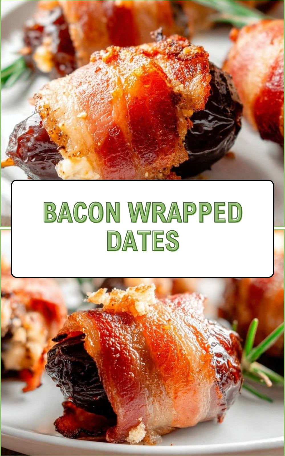 3 Ingredient Bacon Wrapped Dates Recipe 7 Bacon Wrapped Dates