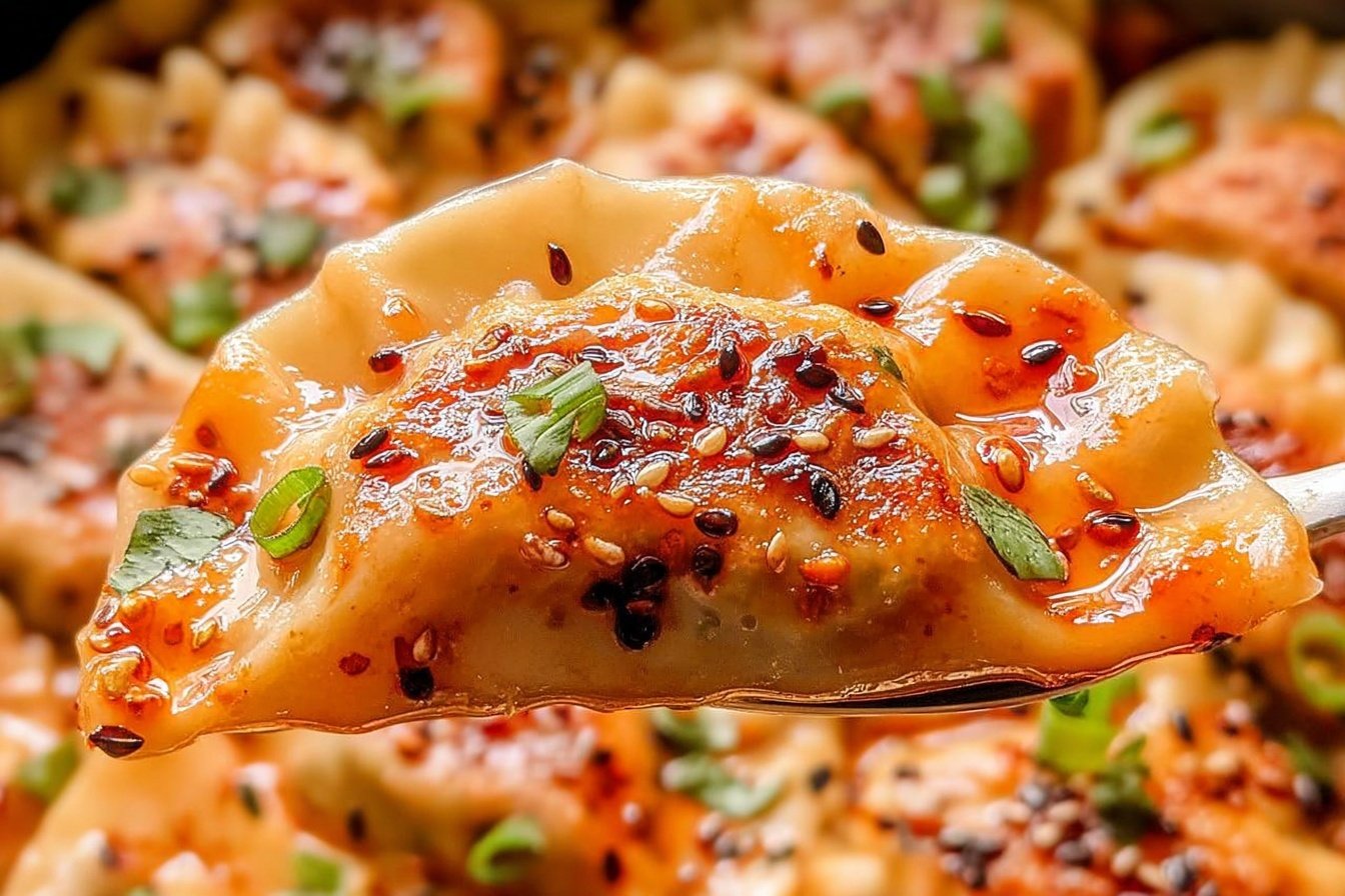 One Pan Baked Dumplings Viral Recipe 6 Baked Dumplings Recipe
