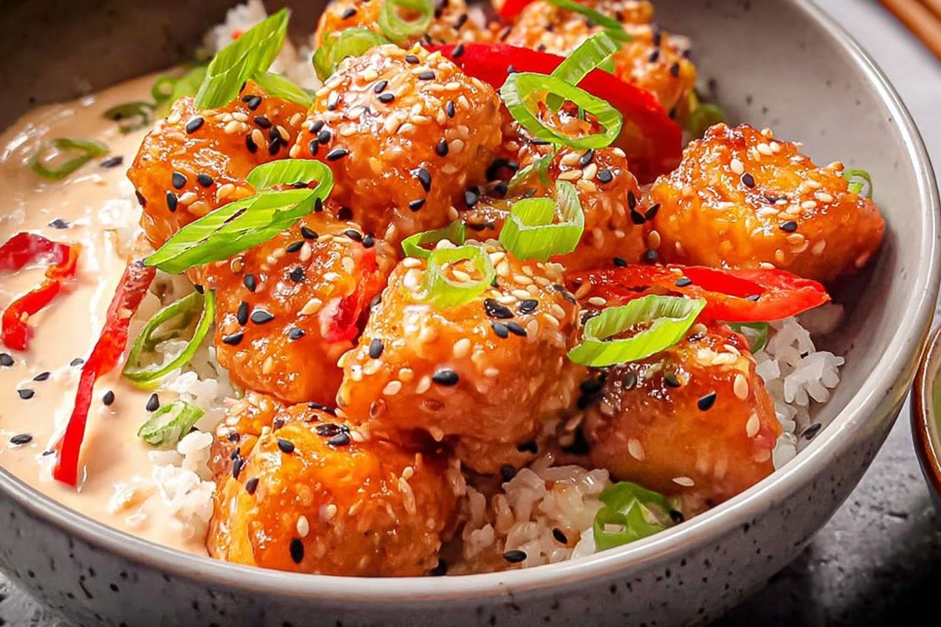 Bang Bang Salmon Bites