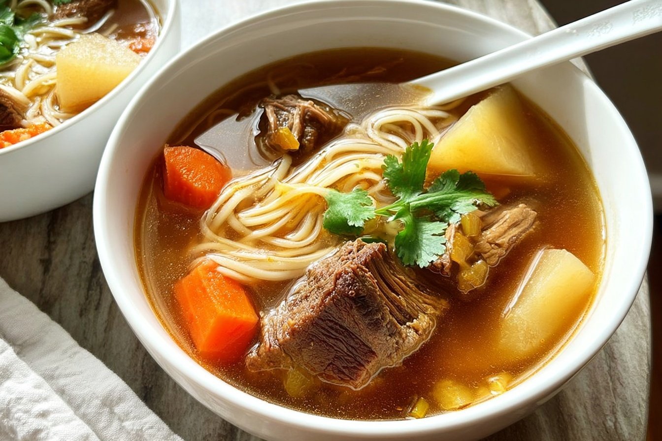 Beef Brisket Noodle Soup