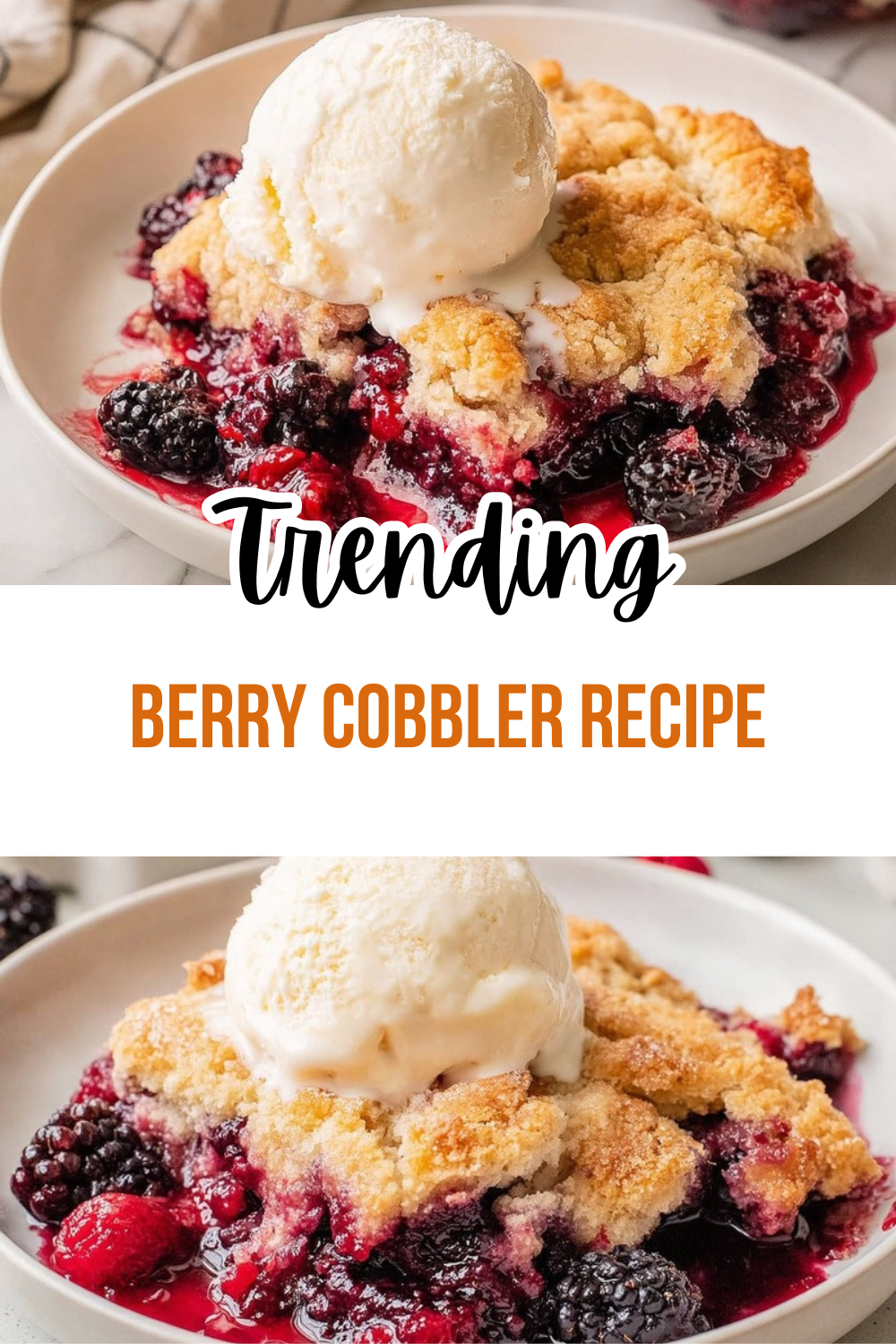 Berry Cobbler Recipe