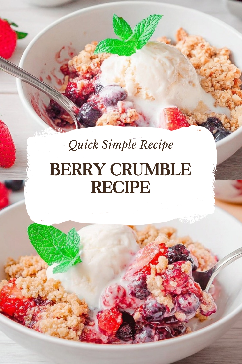 Berry Crumble Recipe