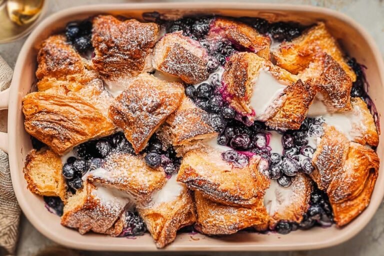 Blueberry Croissant French Toast Bake 44.Png