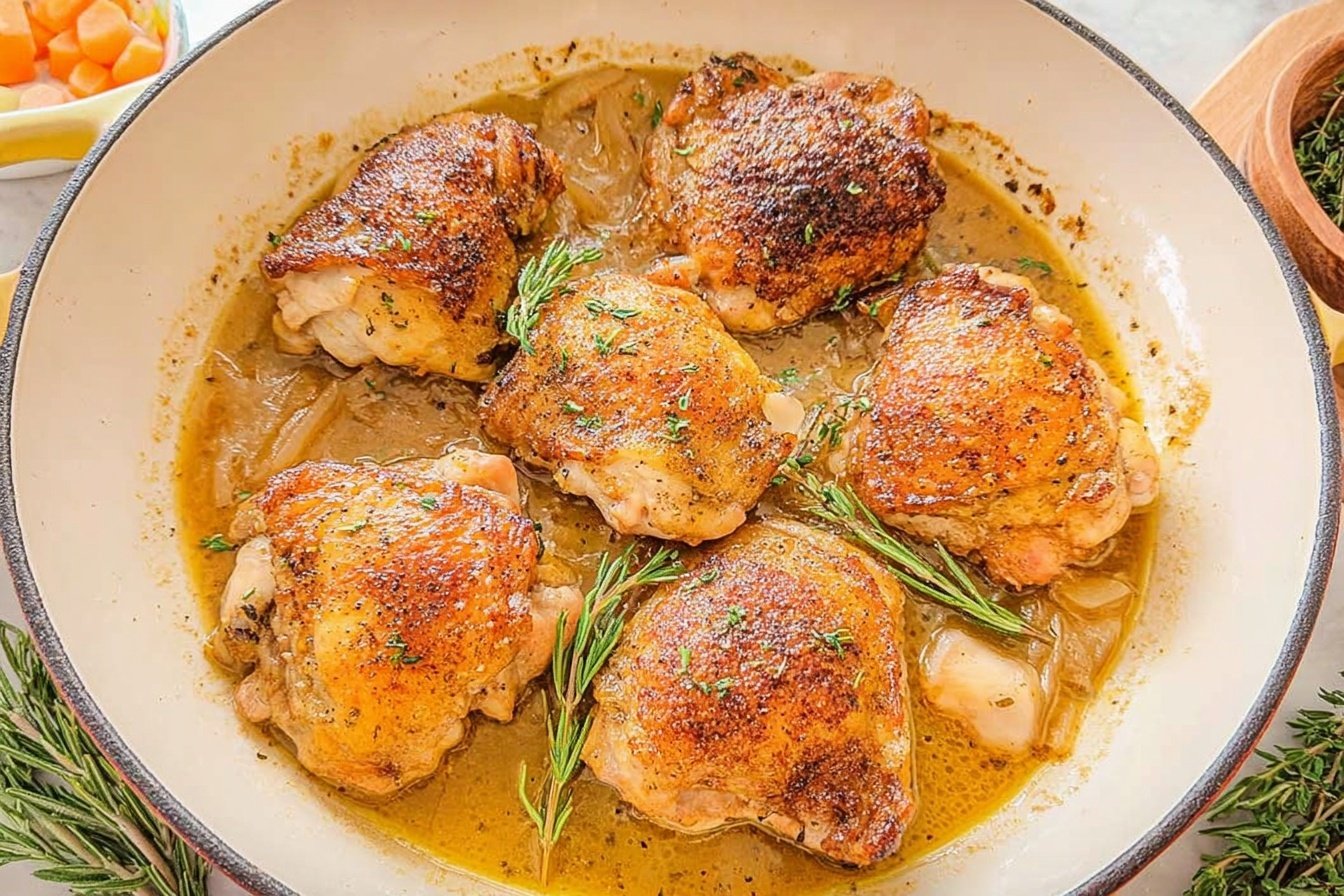 Braised Chicken Thighs