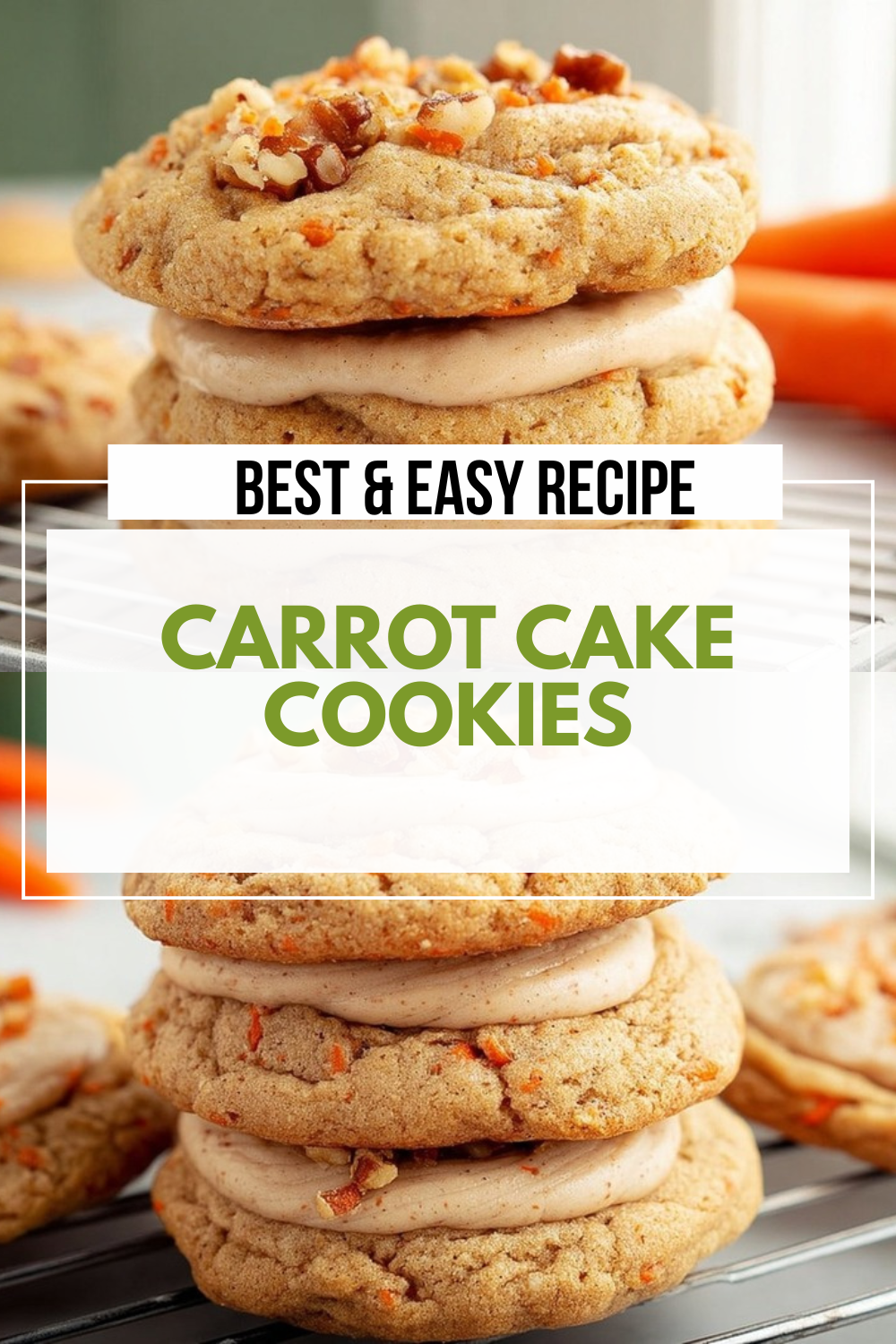 Carrot Cake Cookies Recipe Soft Chewy And Irresistible 7 Carrot Cake Cookies