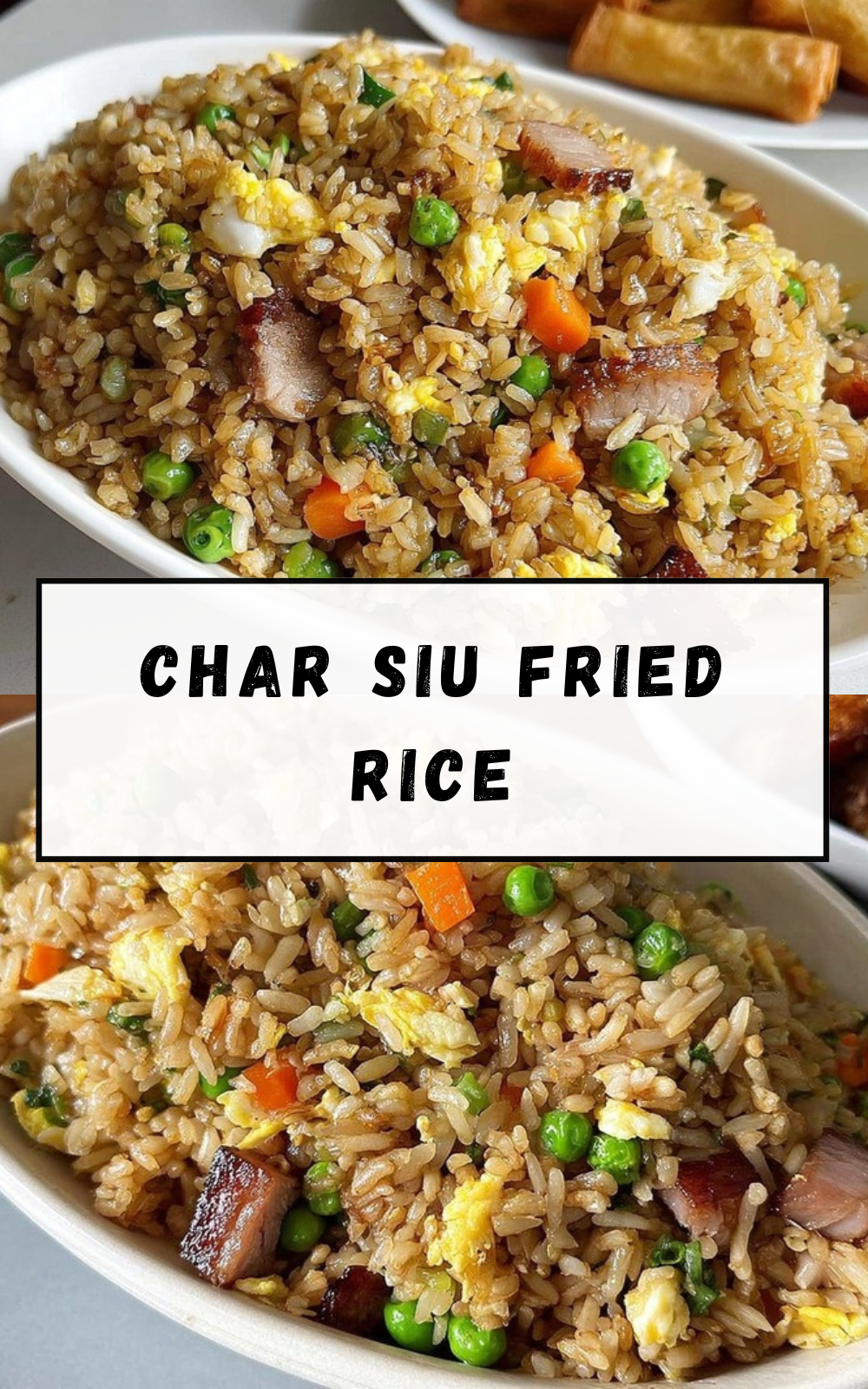 Char Siu Fried Rice