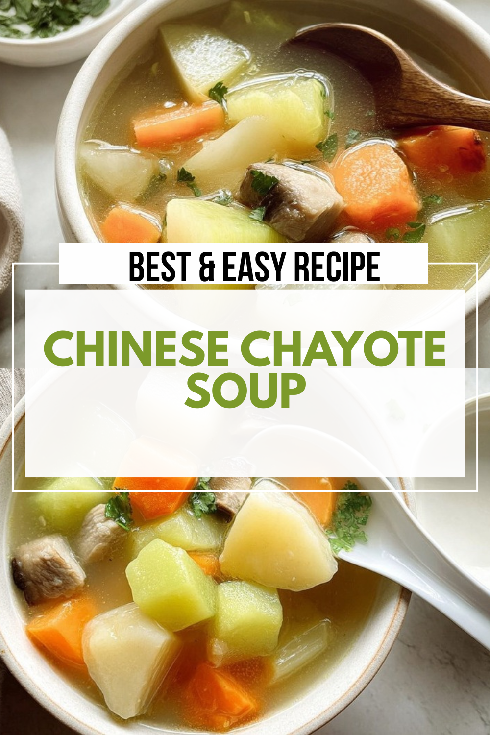 Chinese Chayote Soup Recipe 7 Chinese Chayote Soup