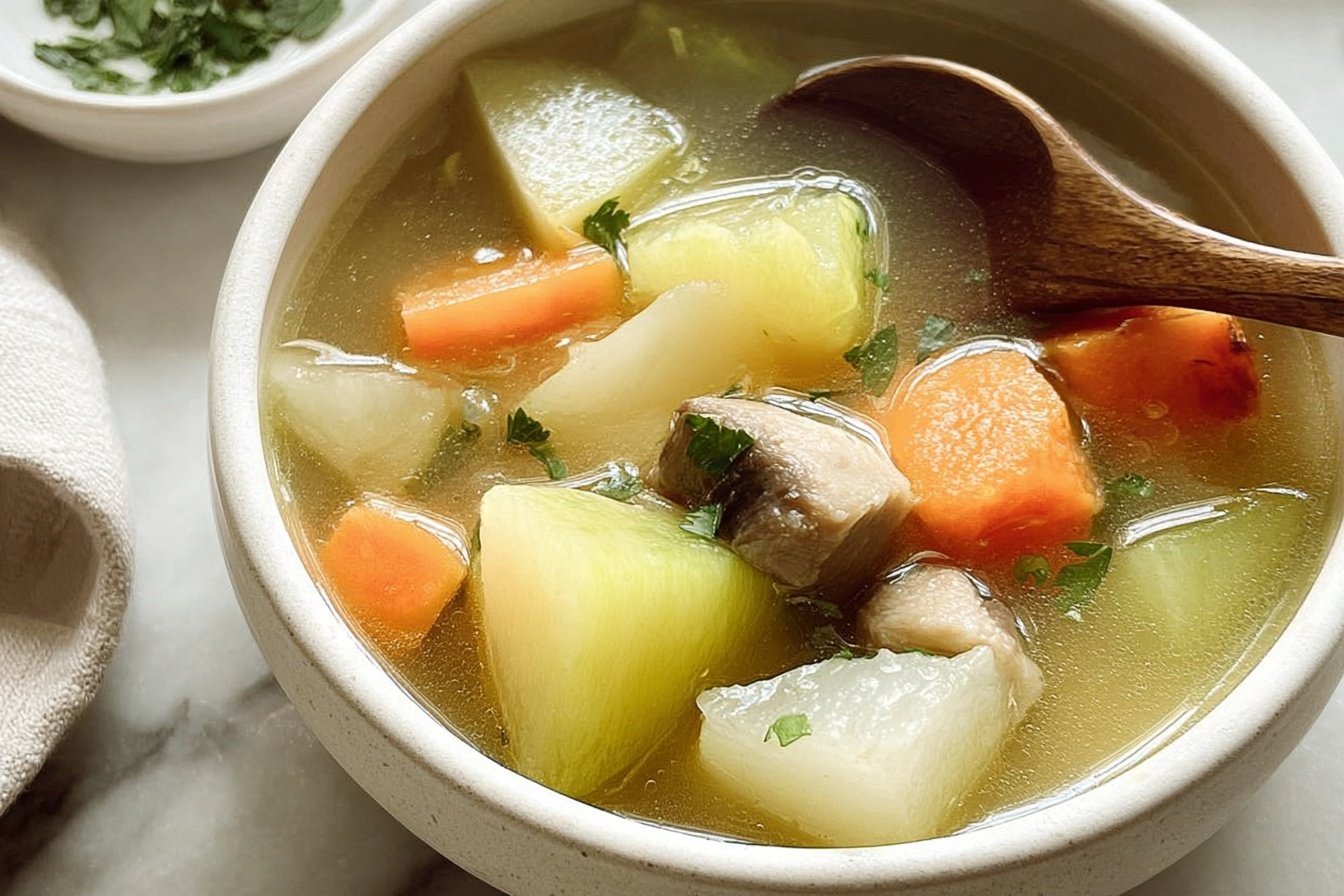 Chinese Chayote Soup Recipe 6 Chinese Chayote Soup