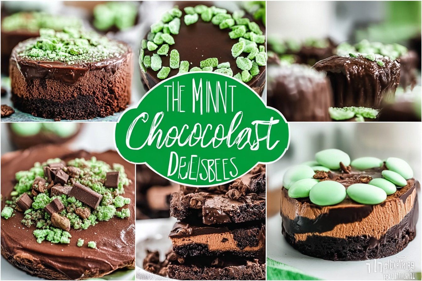 Chocolate And Mint Desserts