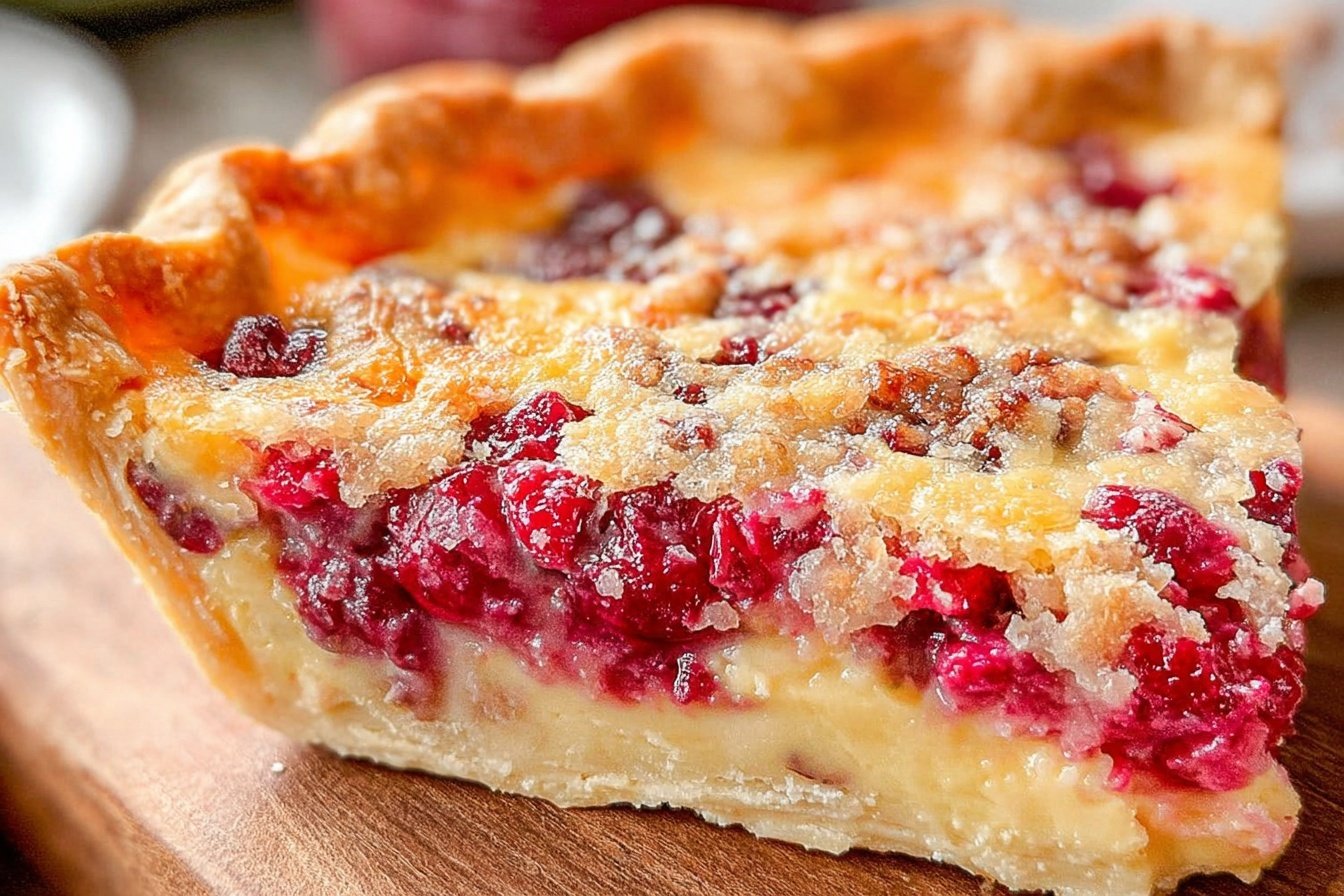 Cranberry Custard Pie Recipe 6 Cranberry Custard Pie