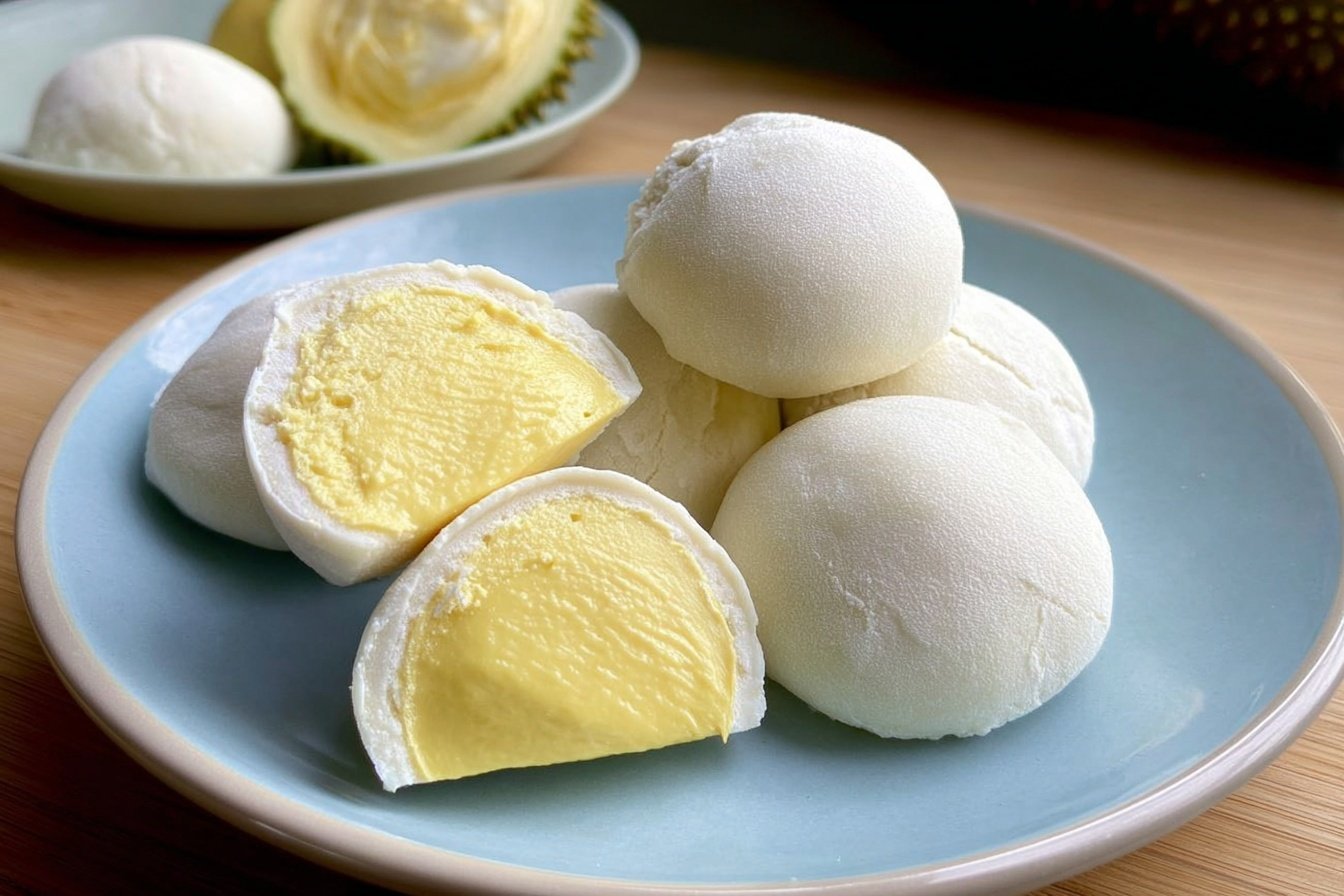Durian Mochi Recipe: Simple Steps To Make At Home 6 Durian Mochi