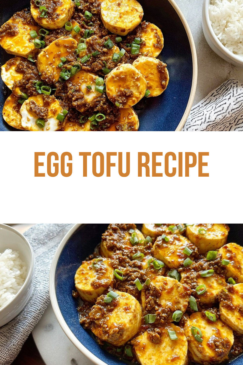 Egg Tofu Recipe With Minced Pork 7 Egg Tofu Recipe