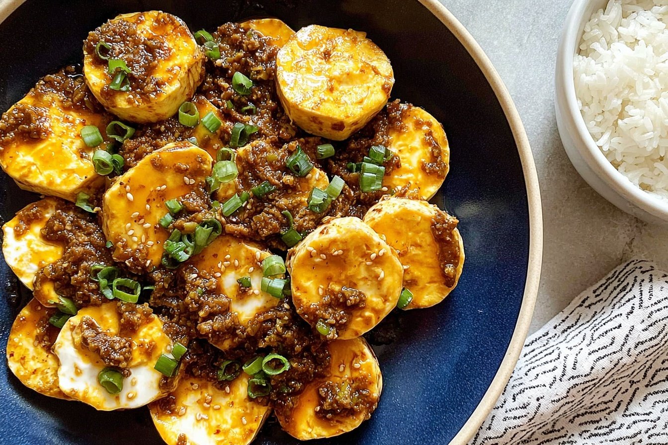 Egg Tofu Recipe With Minced Pork 6 Egg Tofu Recipe