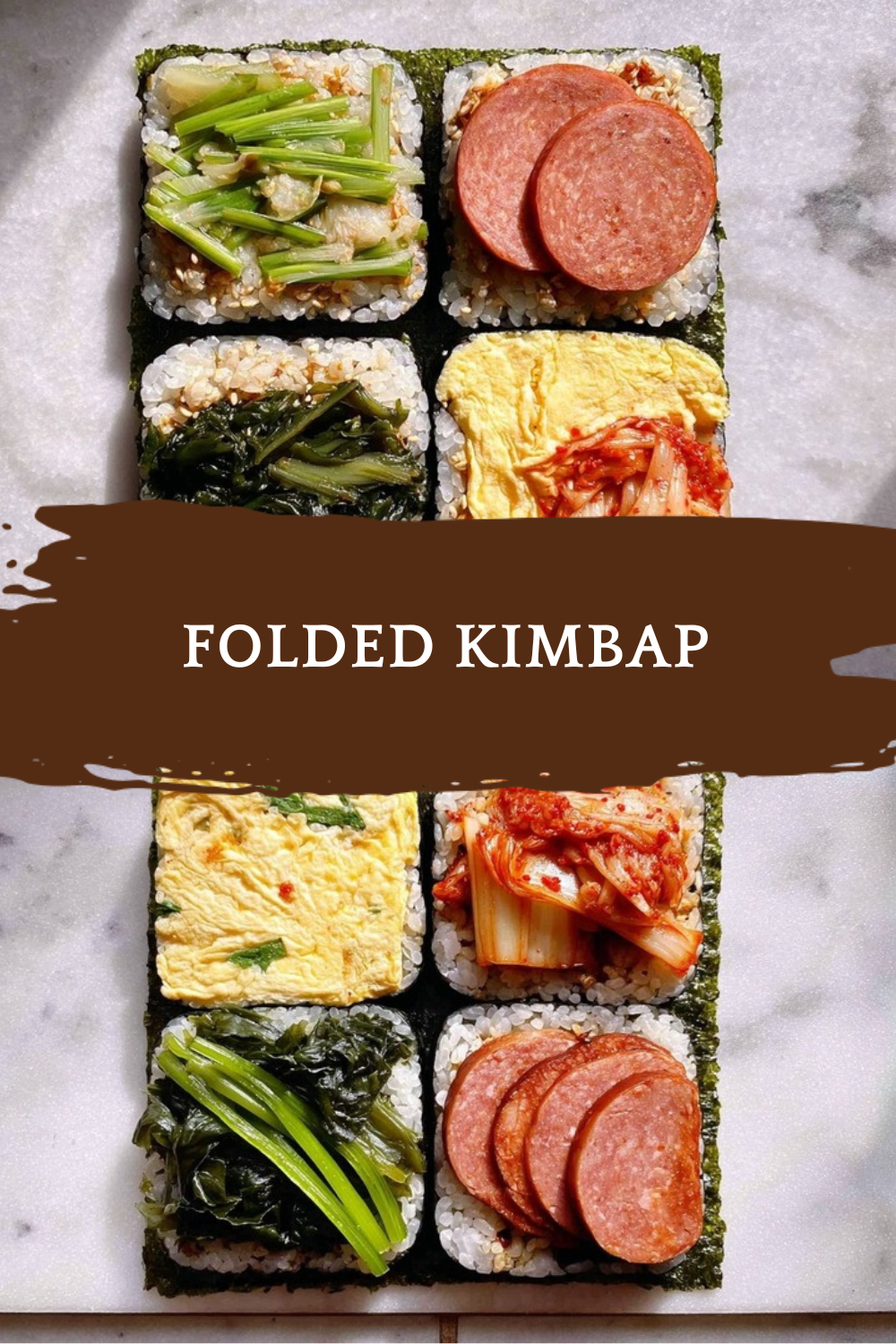 Folded Kimbap