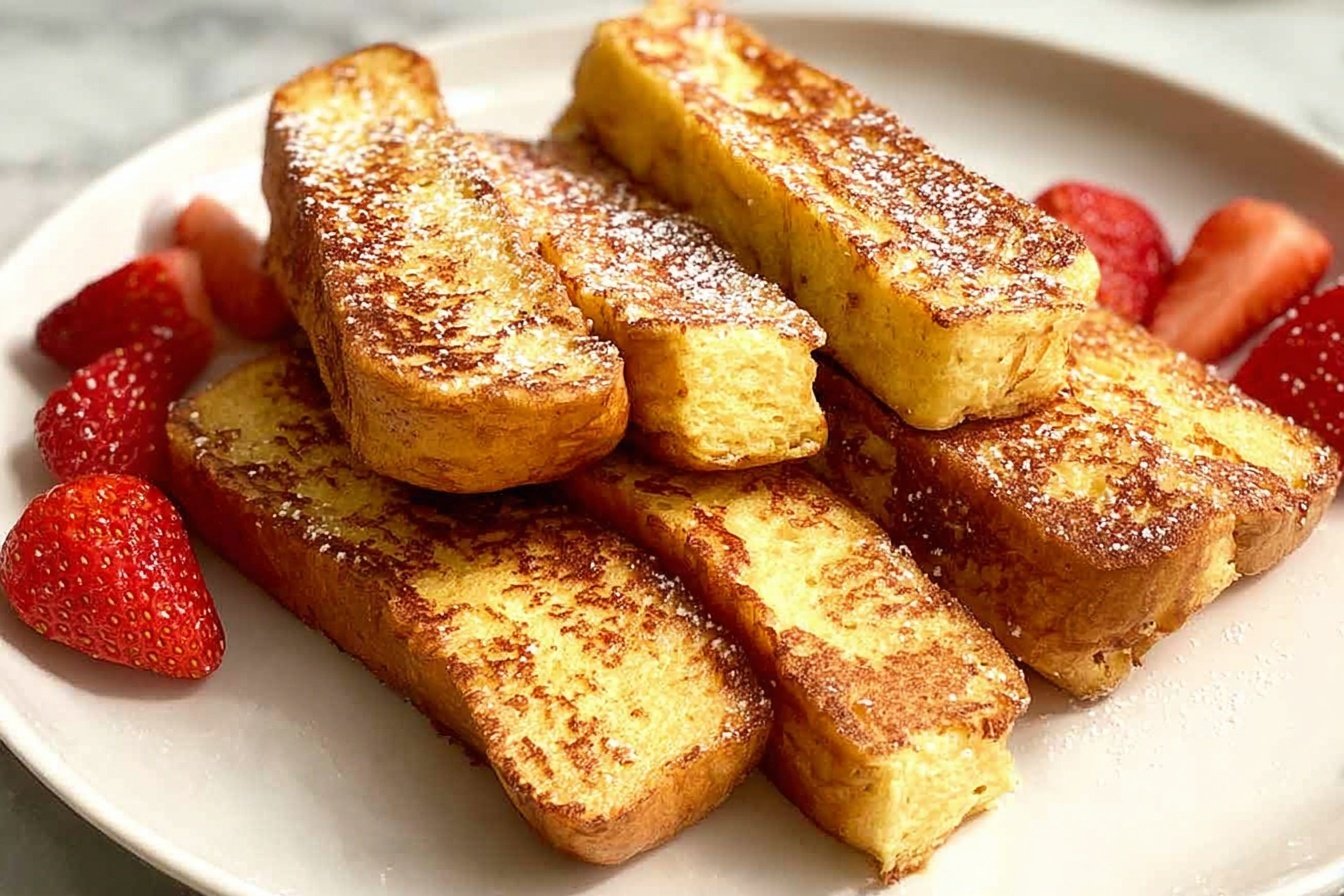 Cinnamon French Toast Sticks Recipe 6 French Toast Sticks