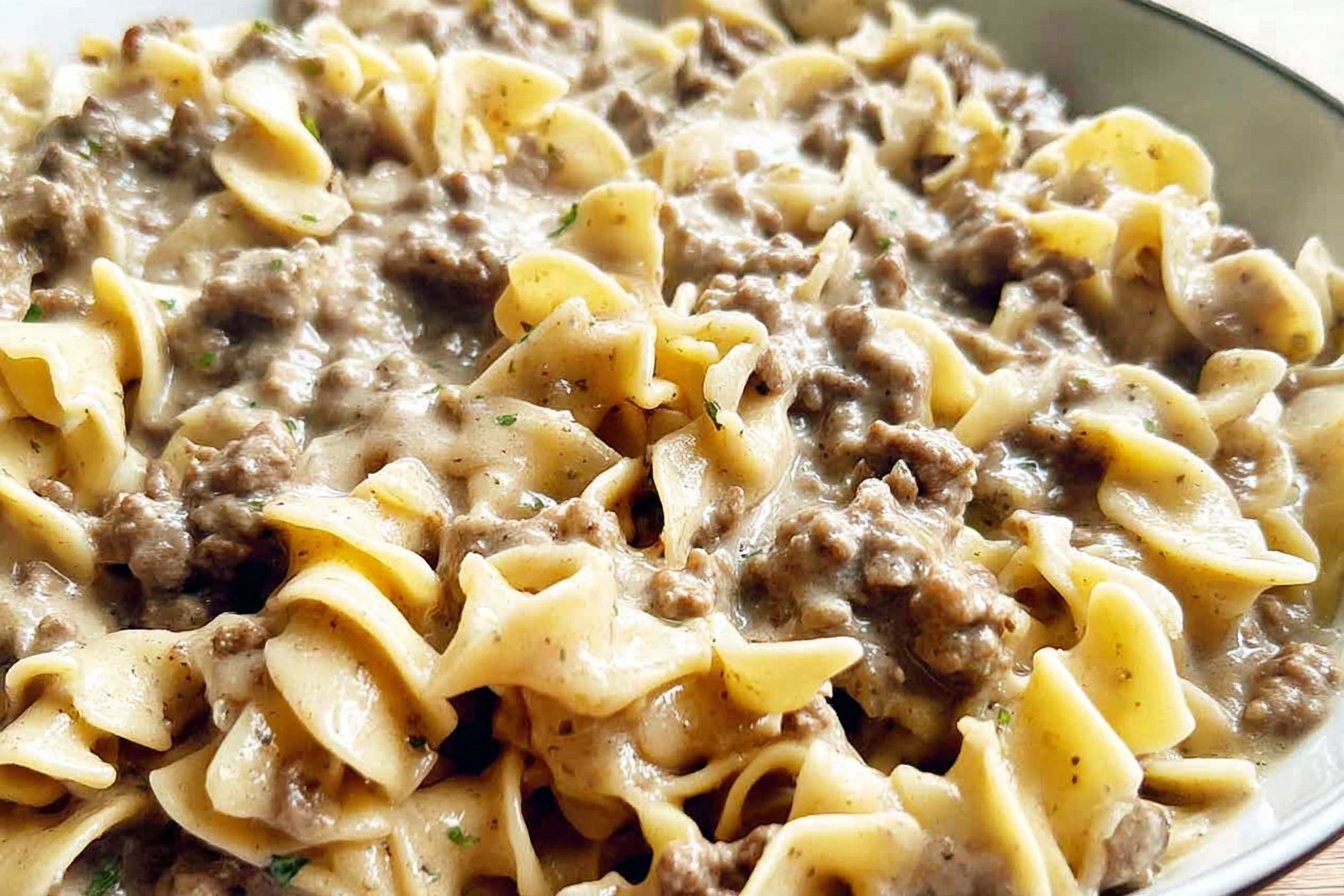Ground Beef Stroganoff Easy Creamy Recipe Ready In 30 Minutes 6 Ground Beef Stroganoff