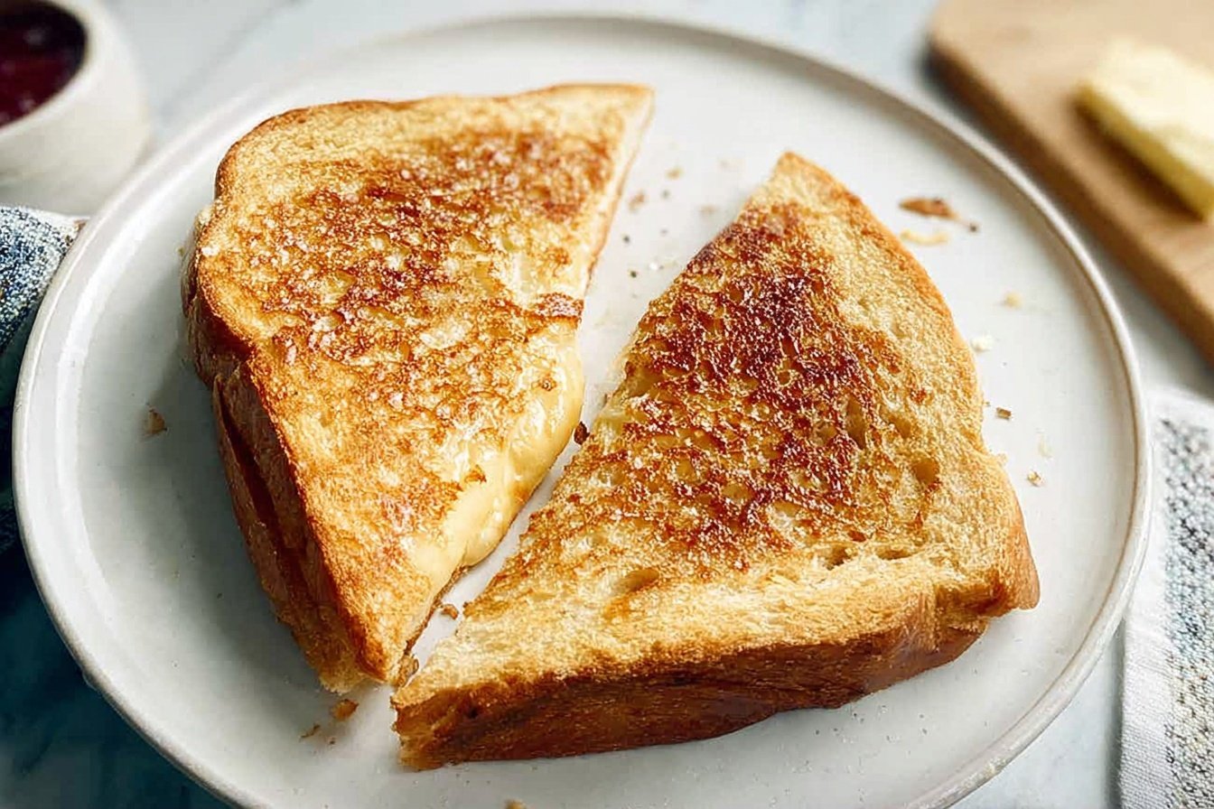 Jam And Cheese Sandwich