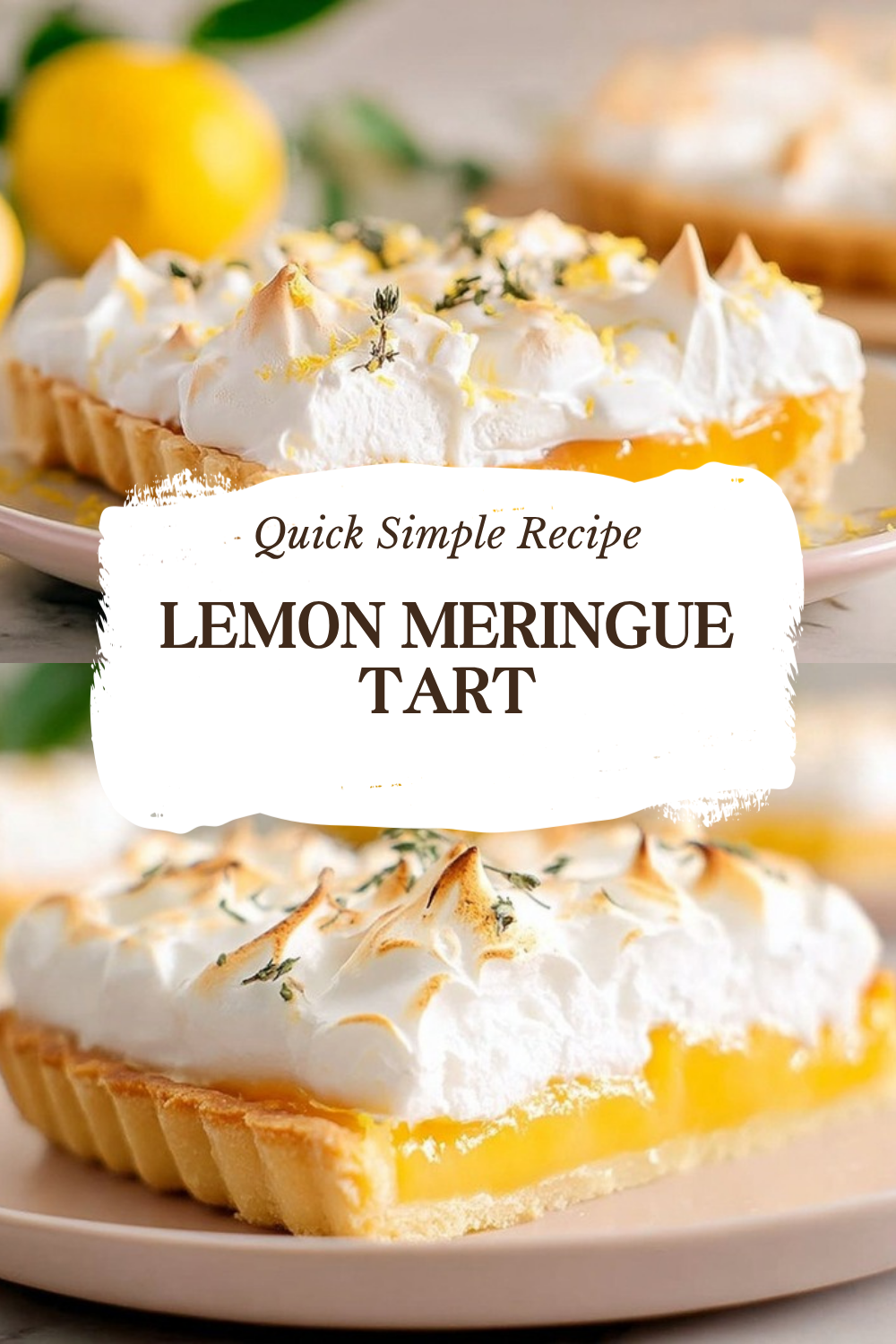 Lemon Meringue Tart