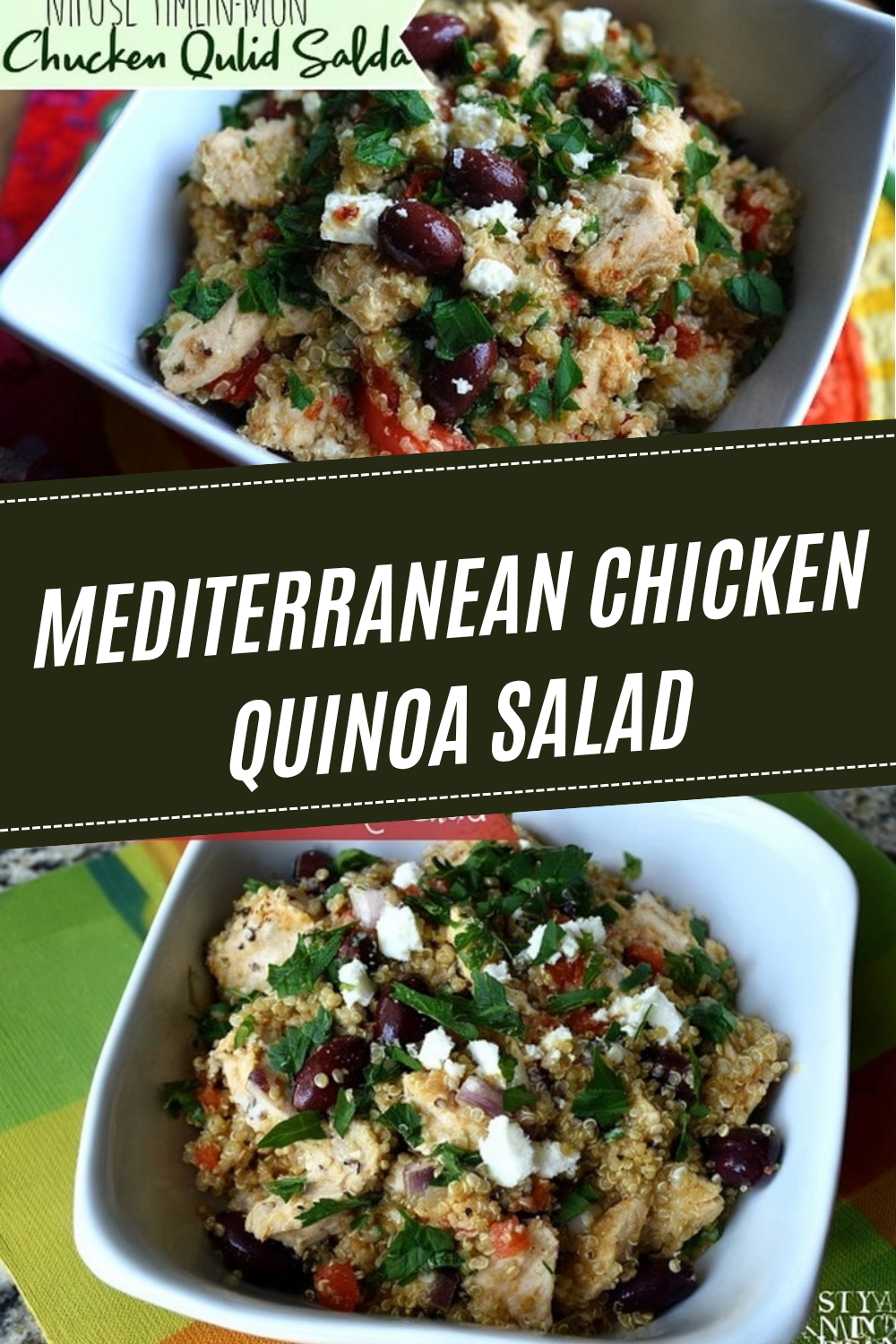 Mediterranean Chicken Quinoa Salad Recipe 7 Mediterranean Chicken Quinoa Salad