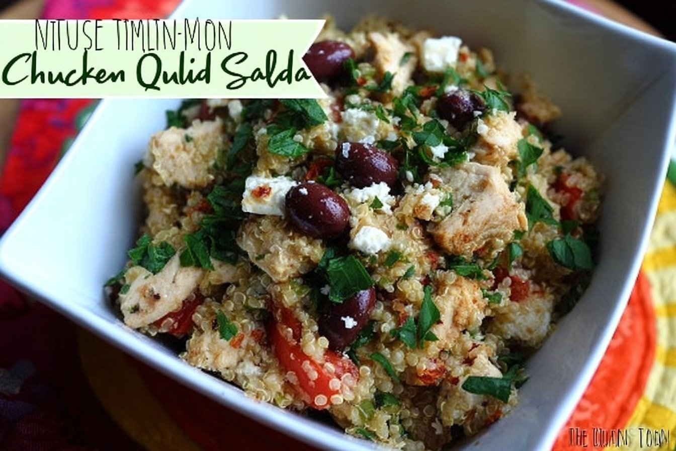 Mediterranean Chicken Quinoa Salad Recipe 6 Mediterranean Chicken Quinoa Salad