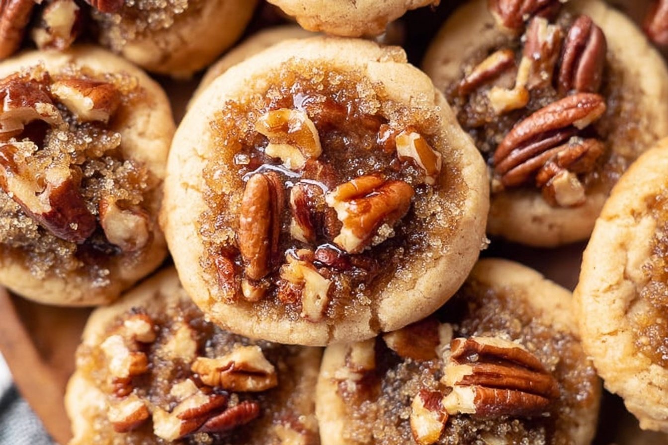 Pecan Pie Cookies Easy Homemade Recipe 6 Pecan Pie Cookies