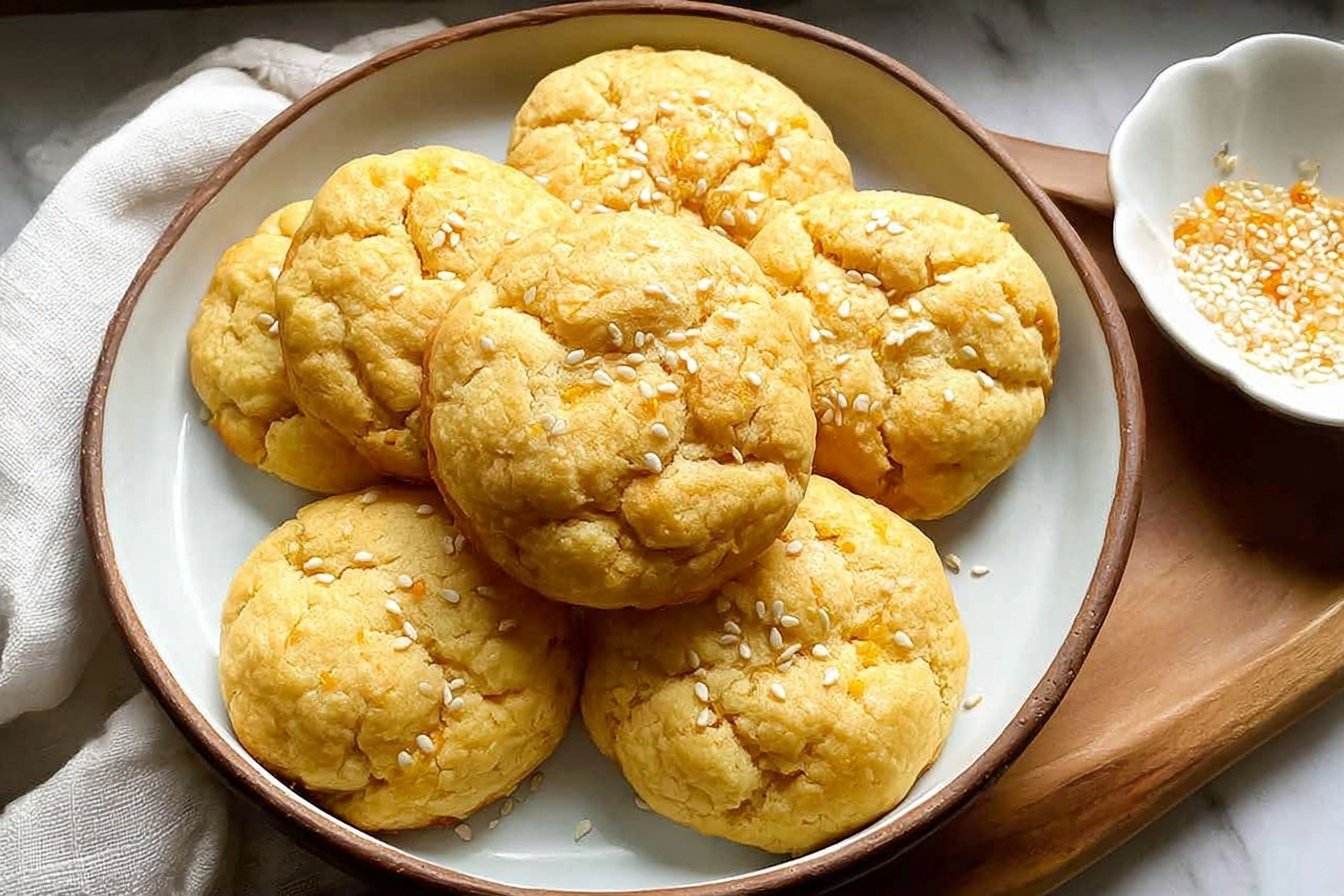 Salted Egg Yolk Cookies